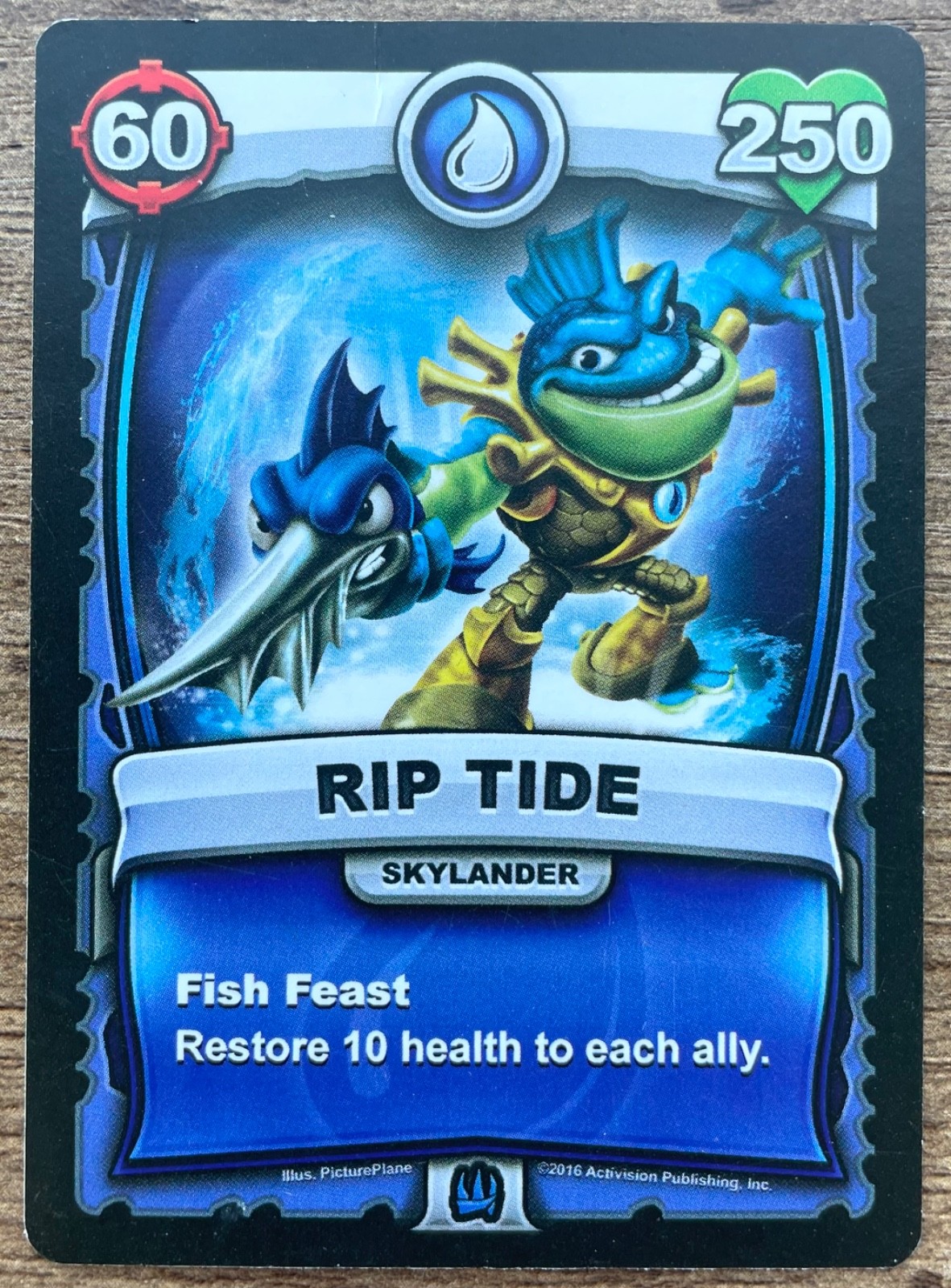 Rip Tide Skylander Card Battlecrest TCG – MP