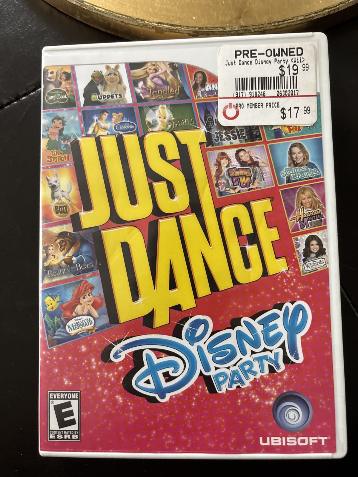 Just Dance: Disney Party (Nintendo Wii, 2012) Complete. Tested