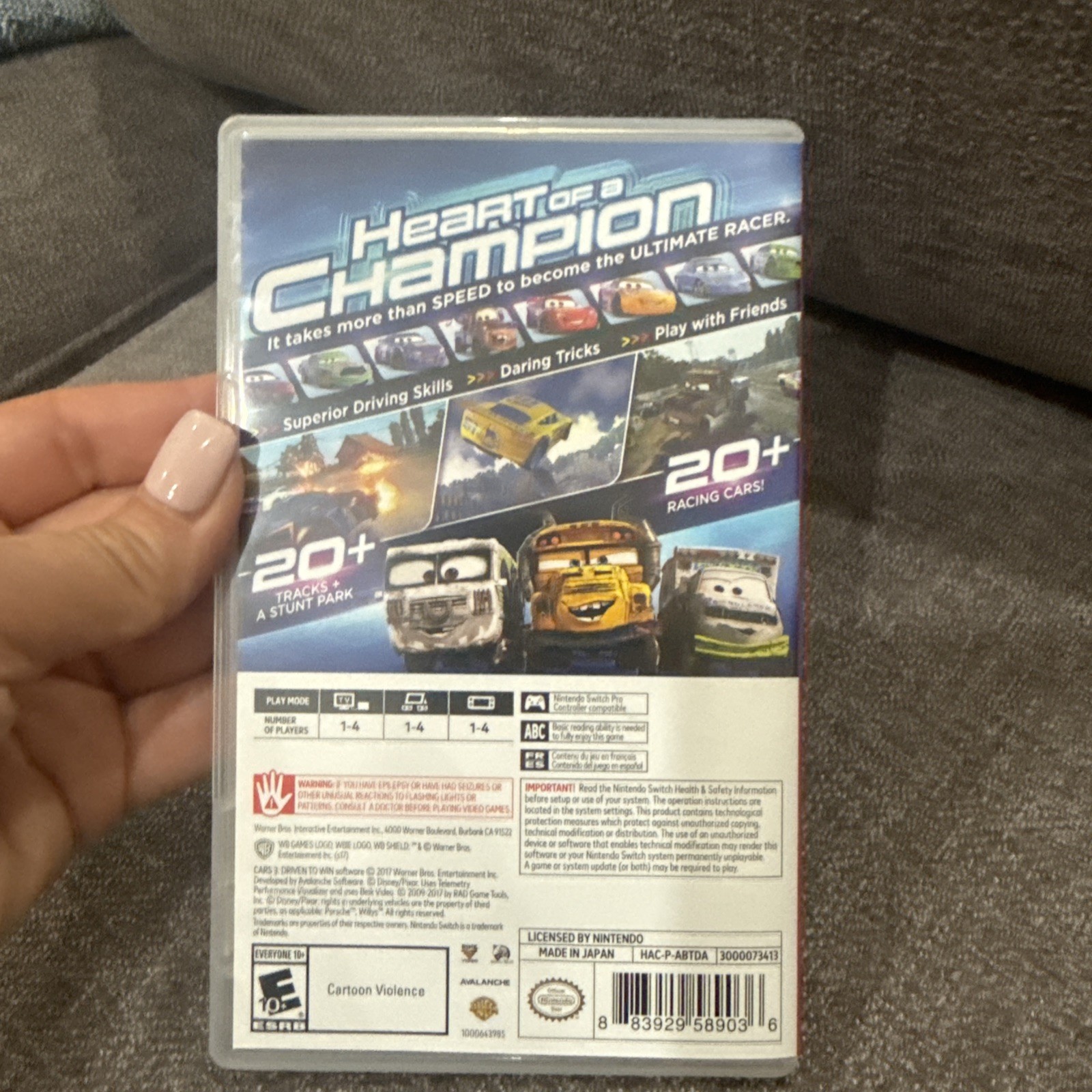 Cars 3: Driven to Win – Nintendo Switch