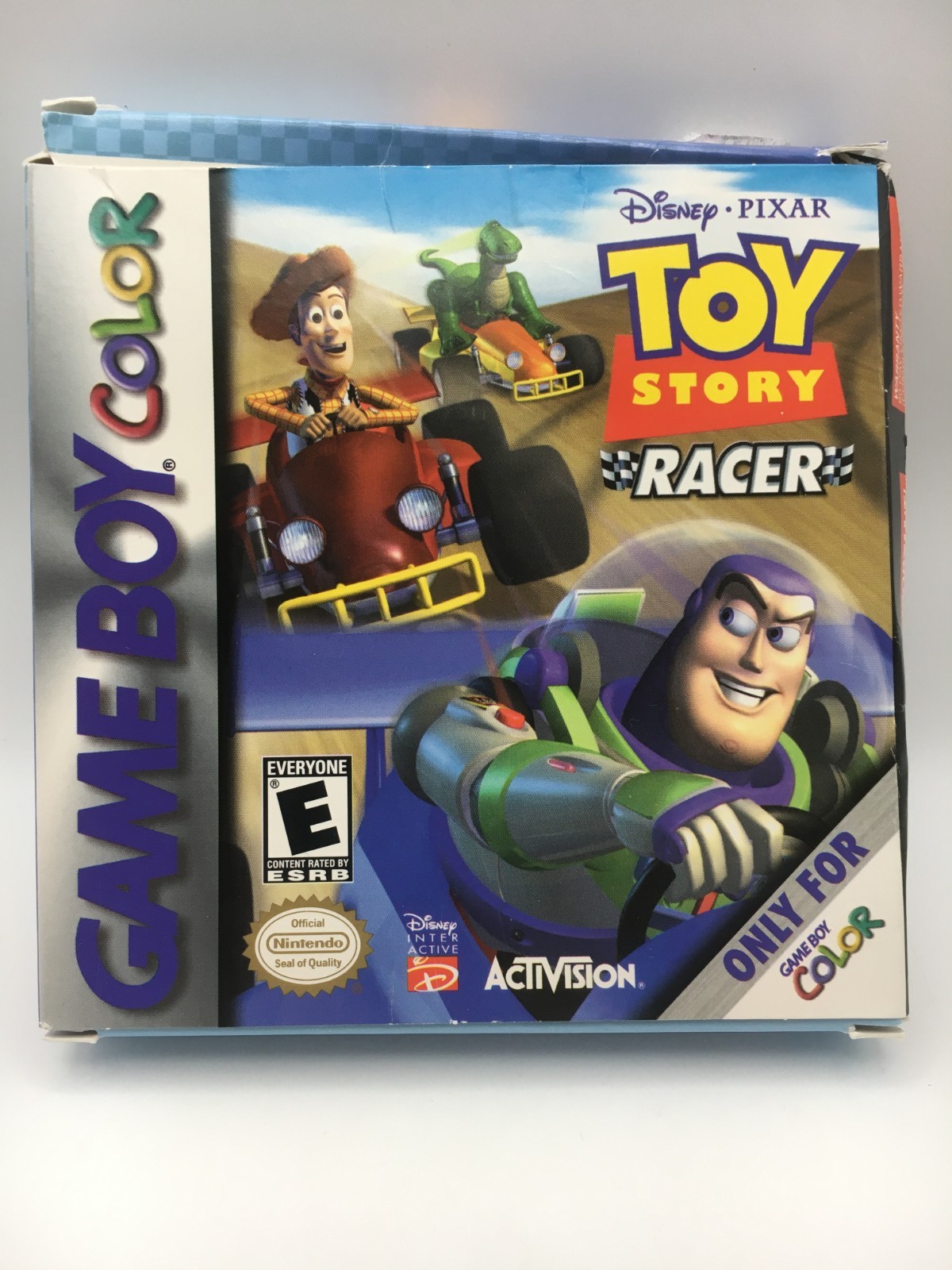 Nintendo Game Boy Color 2001 – Toy Story Racer w/ Box & Manual (Works)
