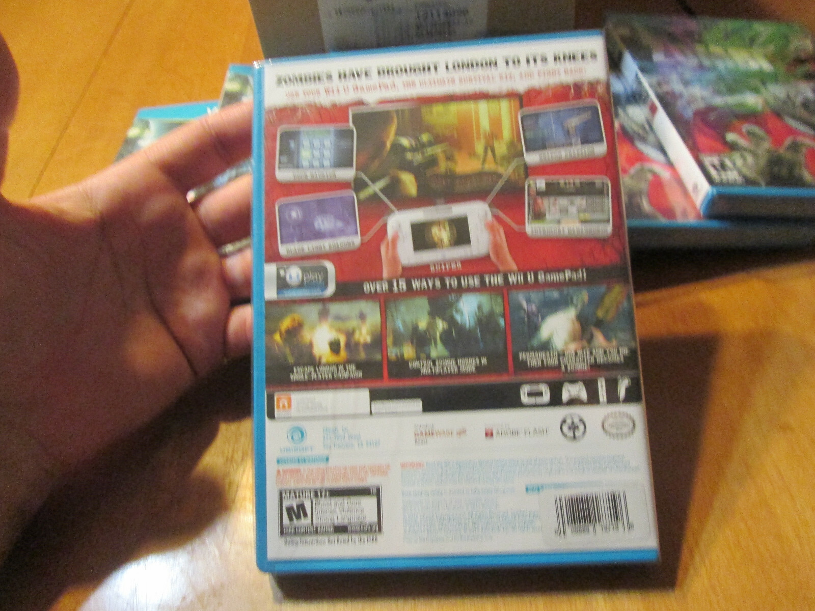 ZombiU NINTENDO WII U NEW FACTORY SEALED US EDITION UBISOFT ZOMBI U