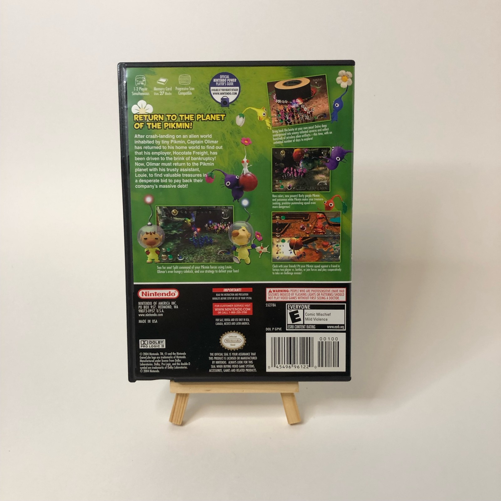 Replacement Case and Manual Only for Pikmin 2 Nintendo GameCube
