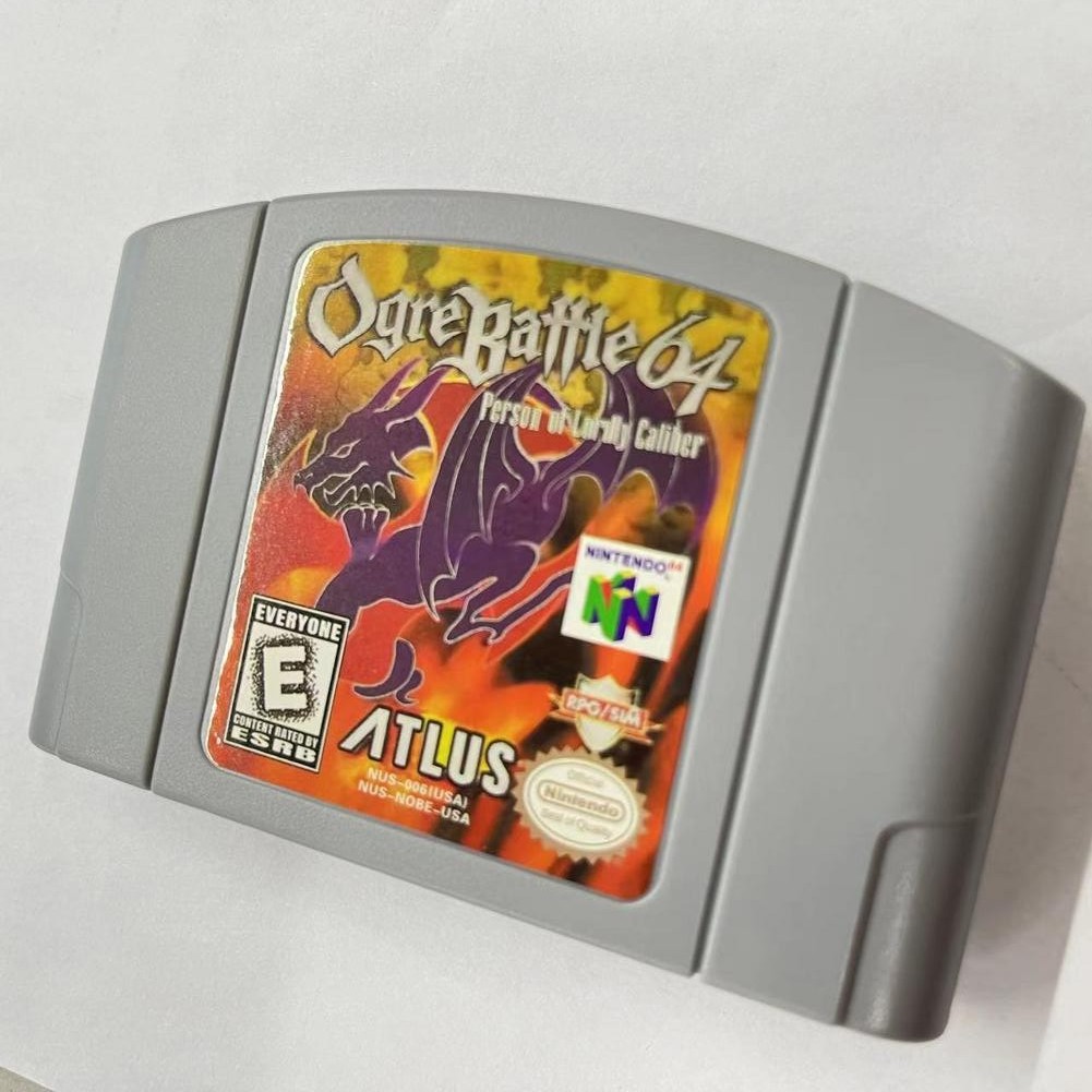 Ogre Battle 64: Person of Lordly Caliber – Nintendo 64 (N64) Hard to find