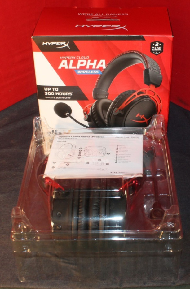HyperX Cloud Alpha Wireless Headphone – Black Model CA002 AO4076949