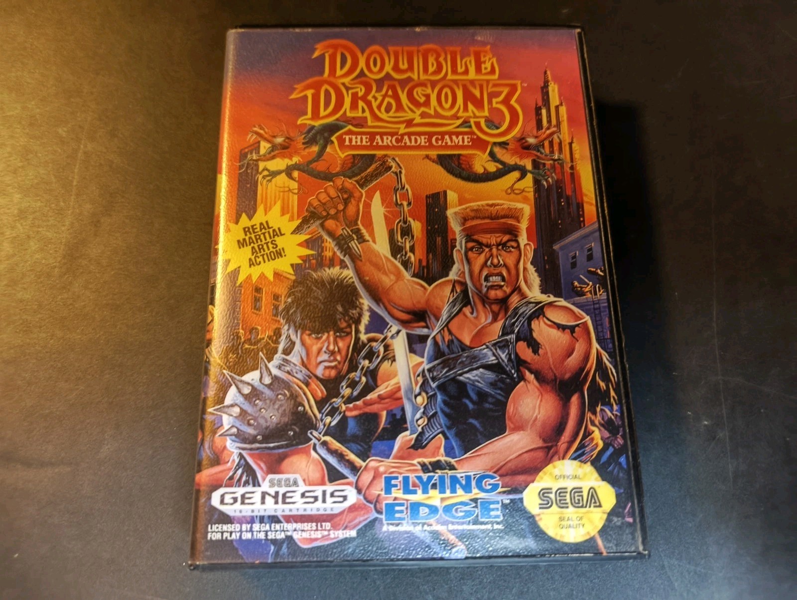 Double Dragon 3 Sega Genesis Complete CIB – Tested & Working