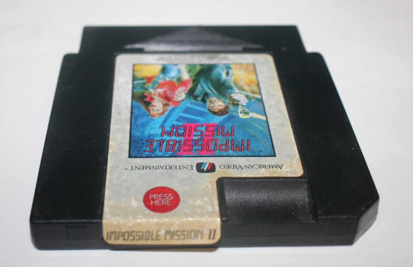 Impossible Mission II Nintendo NES American Video Entertainment Game Only