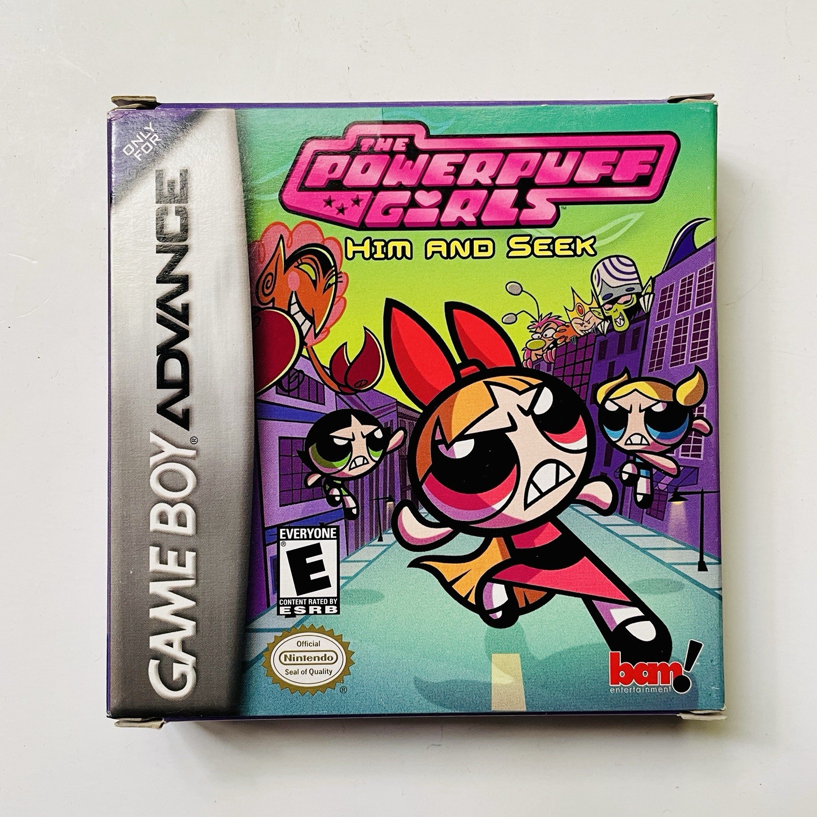 The Powerpuff Girls: Him And Seek (2002) Nintendo Game Boy Advance CIB+ Tested