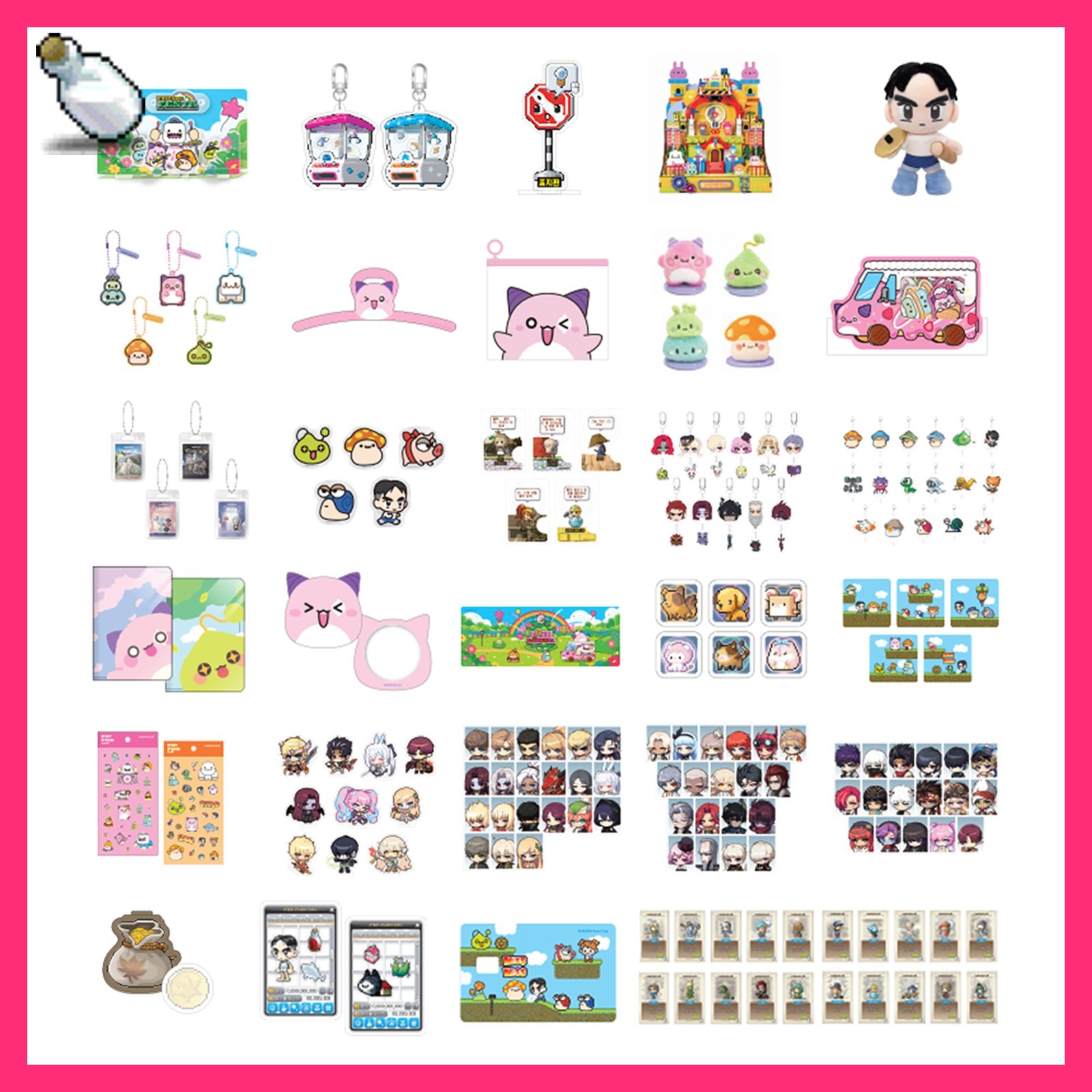 MapleStory MAPLE ATTACKS POP-UP Event in Lotte Mall Collaboration MD – Limited