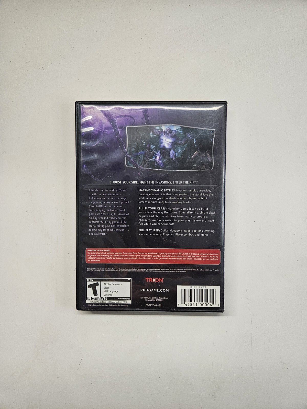 Rift (PC, 2011) W Key