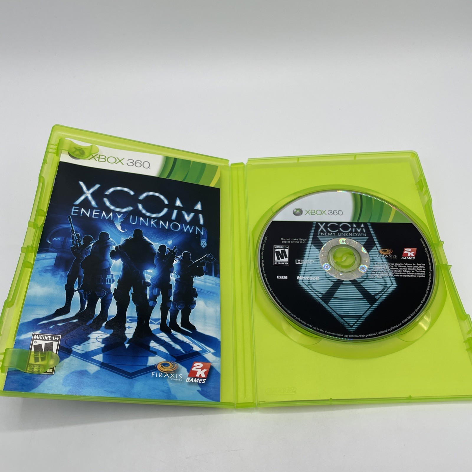 Xcom Enemy Unknown Xbox 360 Complete CIB