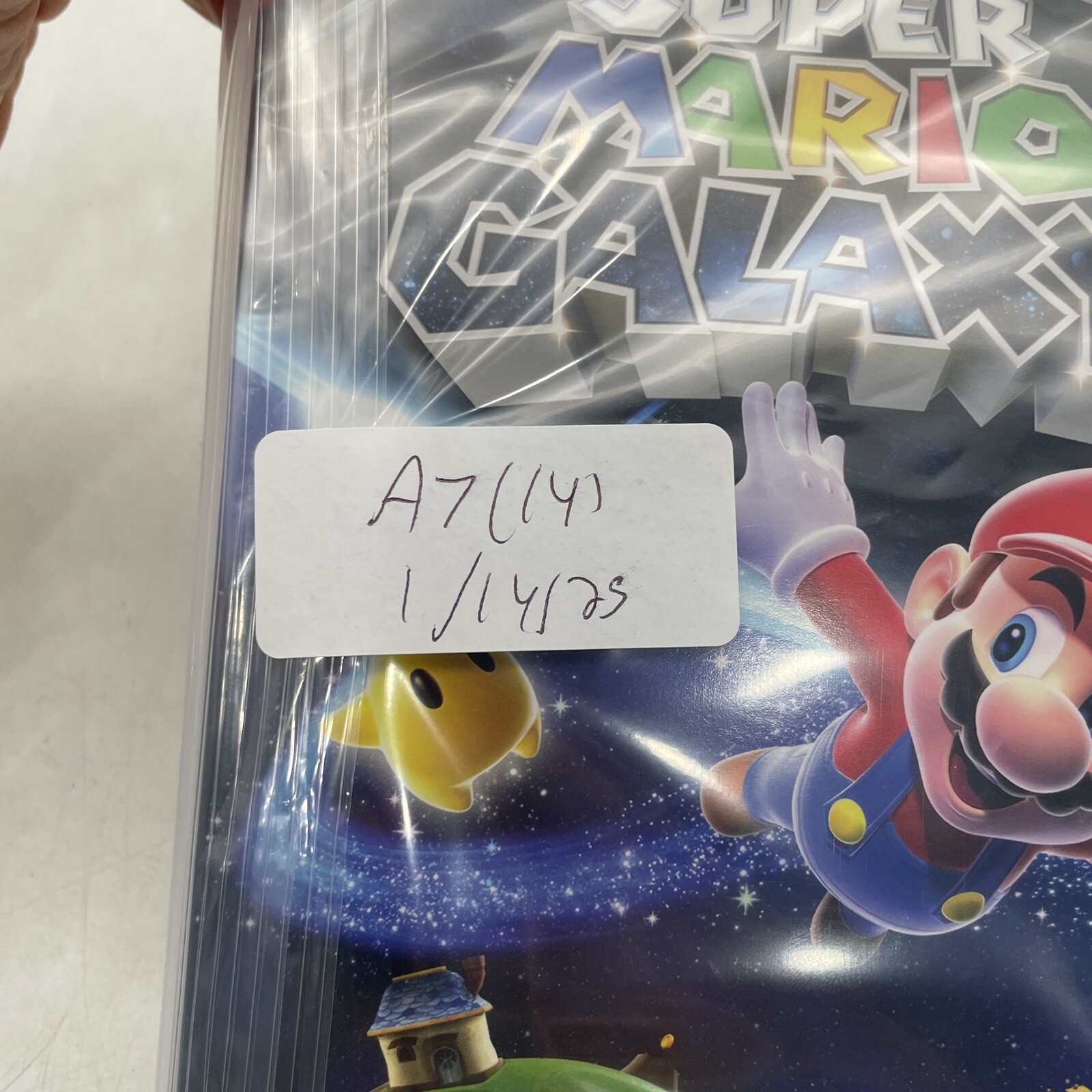 Super Mario Galaxy Nintendo Wii Complete W/ Manual CIB Tested Working