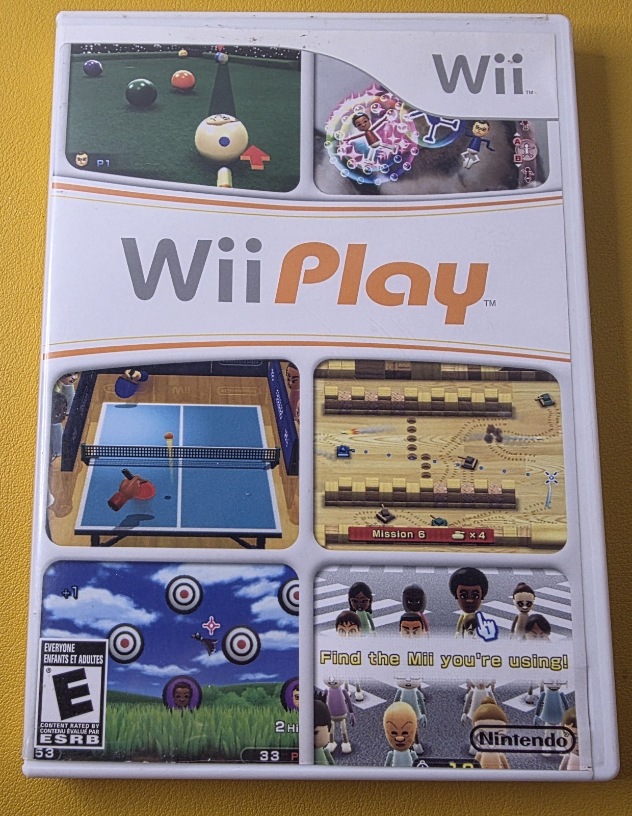 Wii Play (2006) Nintendo Wii Complete SCRATCHED DISC Tested & Working