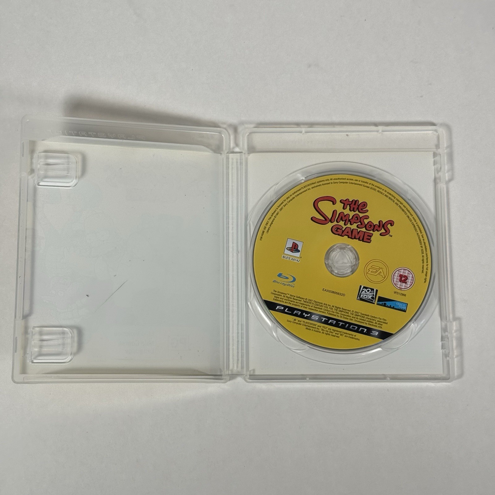 The Simpsons Game – PlayStation 3 – PAL – w/ Box, No Manual – Tested, Working