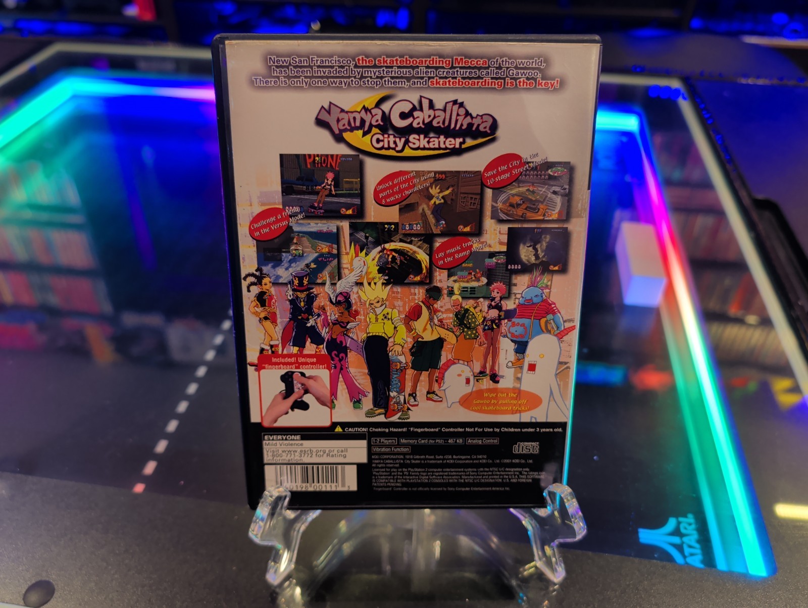 Yanya Caballista: City Skater (Sony PlayStation 2, 2001) Complete CIB