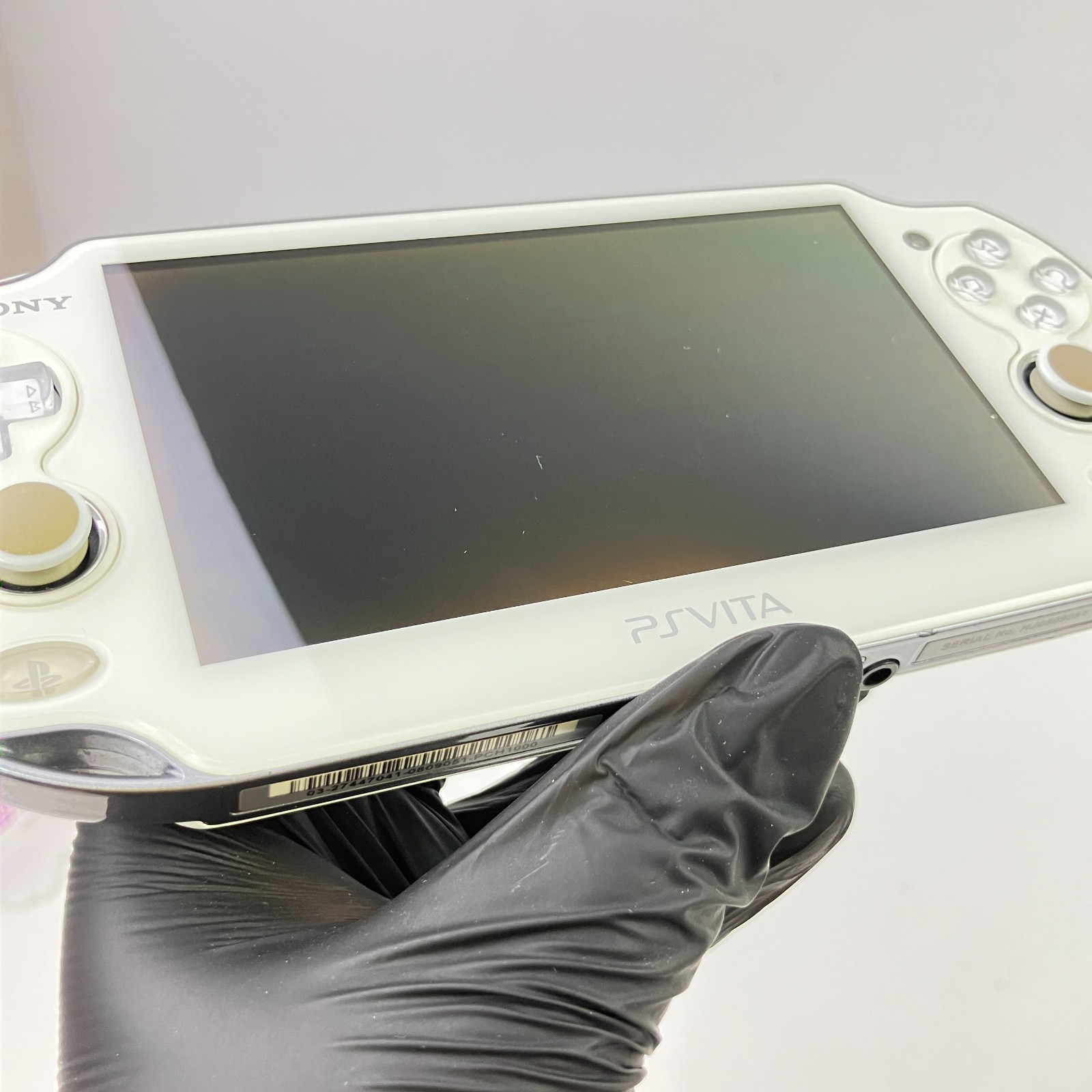Refurbished PS Vita PCH-1000 Sony PlayStation Crystal White Console Only Works 4