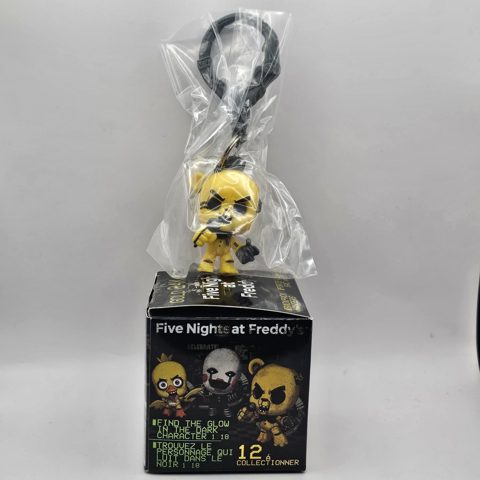Scott C Golden Freddy Backpack Hanger Clip Five Nights at Freddys 2015