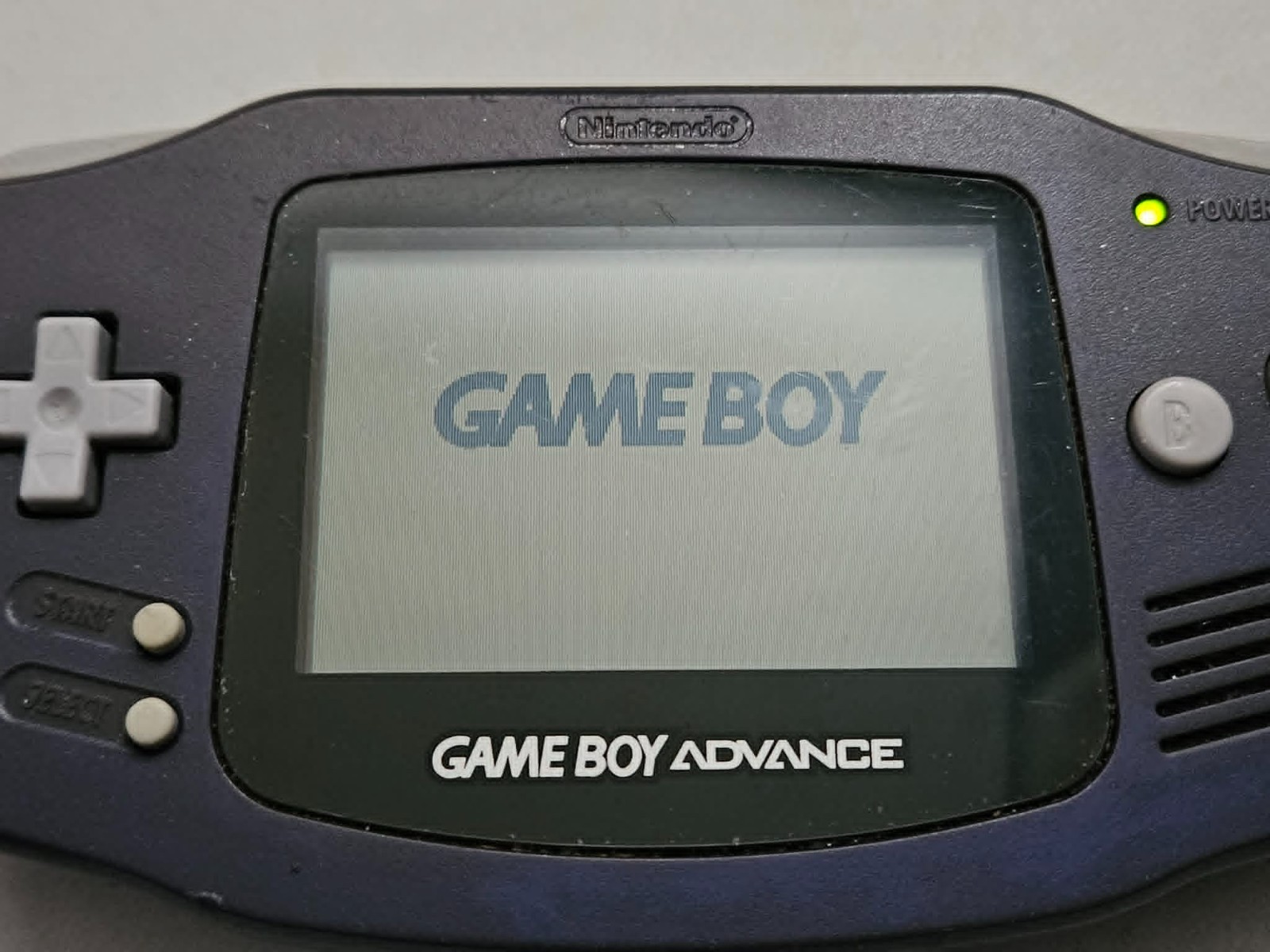 Nintendo Game Boy Advance Handheld System – Indigo (AGB-001) – Working – Read