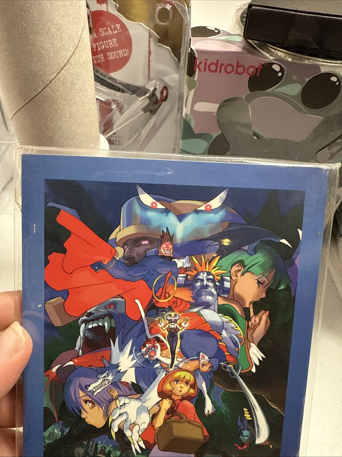 Darkstalker 3 Vampire Savior Japan Only Postcard Set Capcom 1997 Rare Sealed
