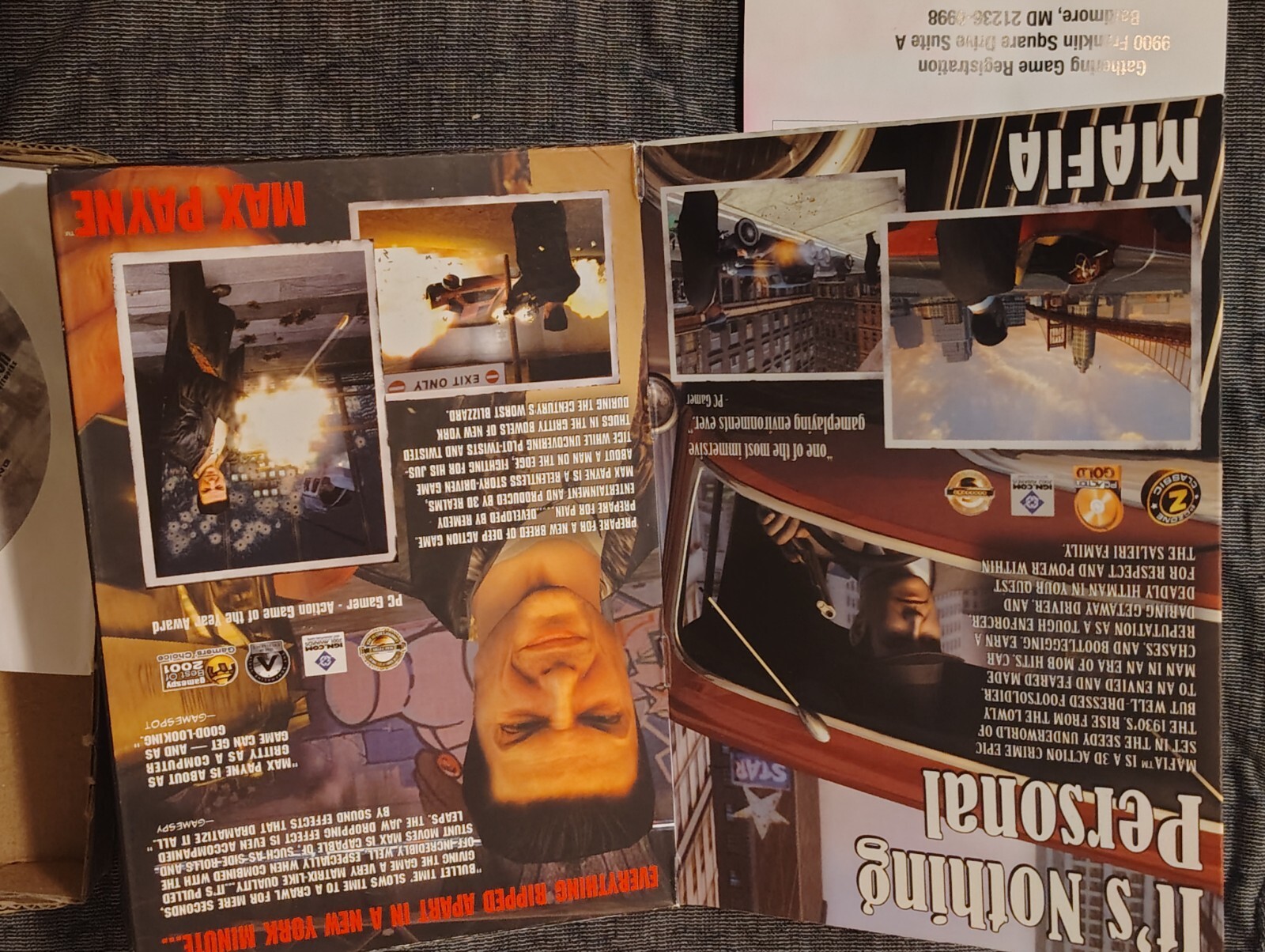 Max Payne / MAFIA Bundle: Maximum Underworld Big Box PC (Windows PC) 5 Disc Set
