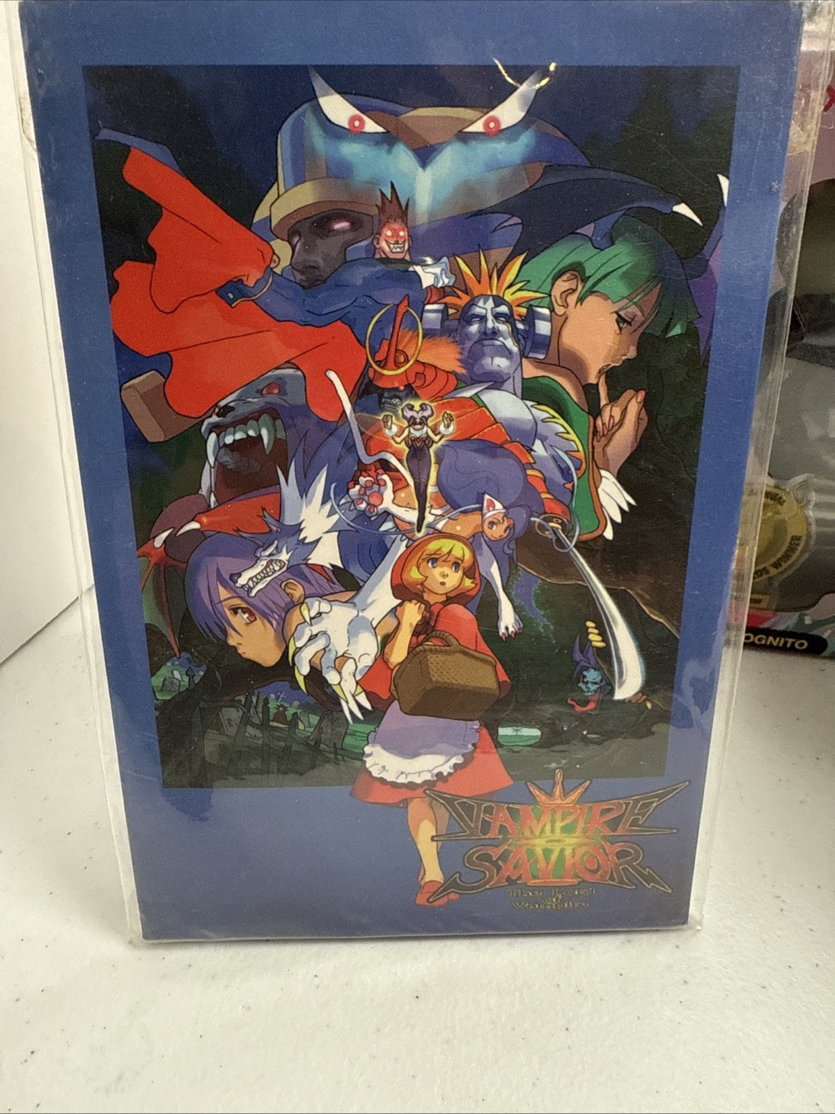 Darkstalker 3 Vampire Savior Japan Only Postcard Set Capcom 1997 Rare Sealed