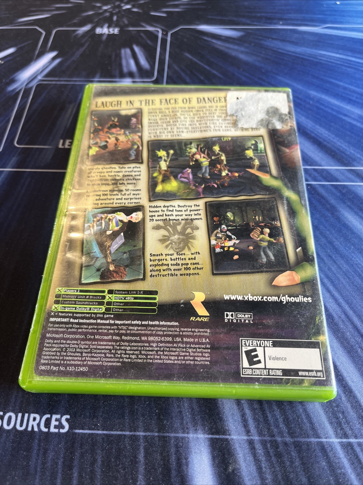 Grabbed by the Ghoulies (Microsoft Xbox, 2003) CIB