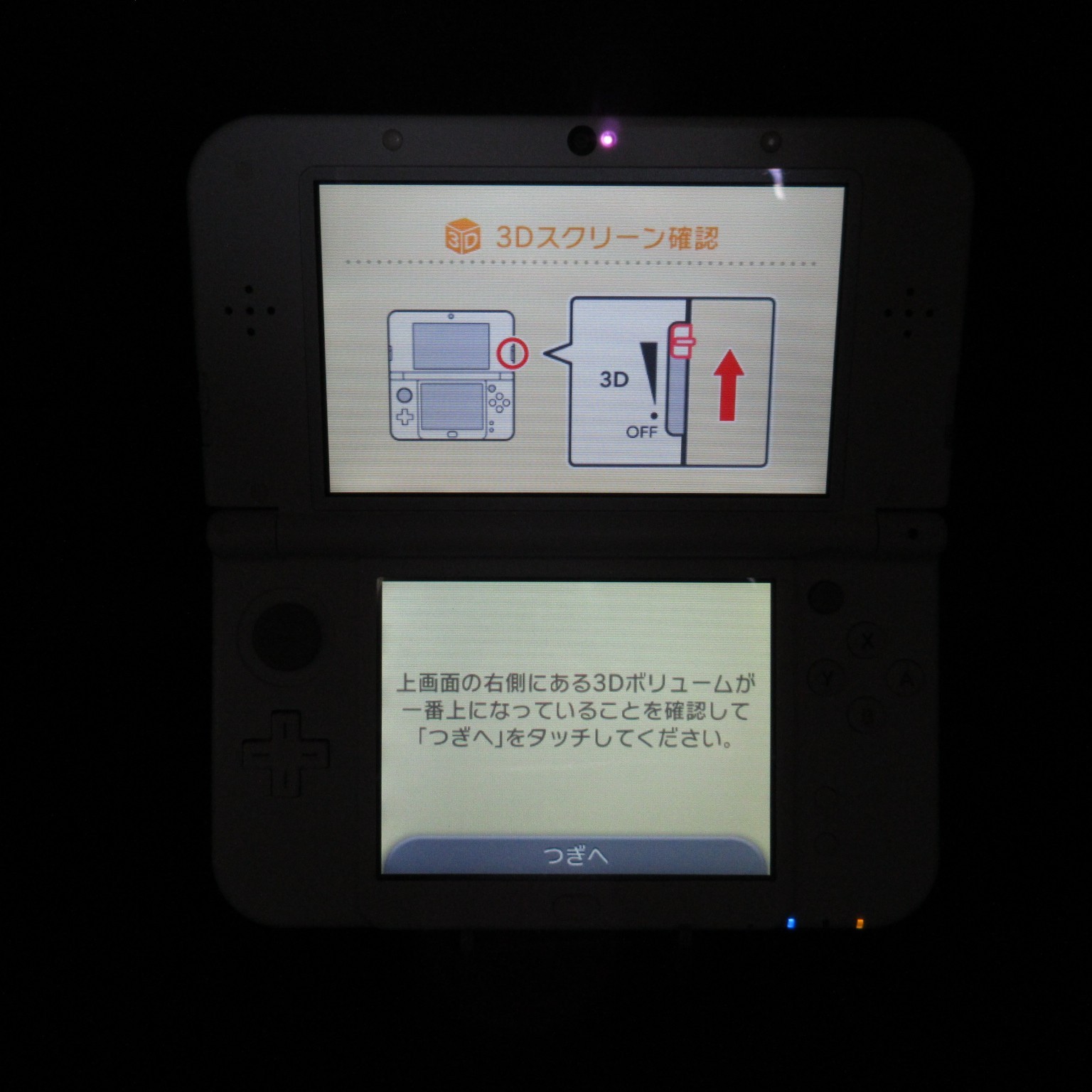 【Excellent】Nintendo New 3DS LL XL Pearl White Console Only Japanese Ver. #ReRe05