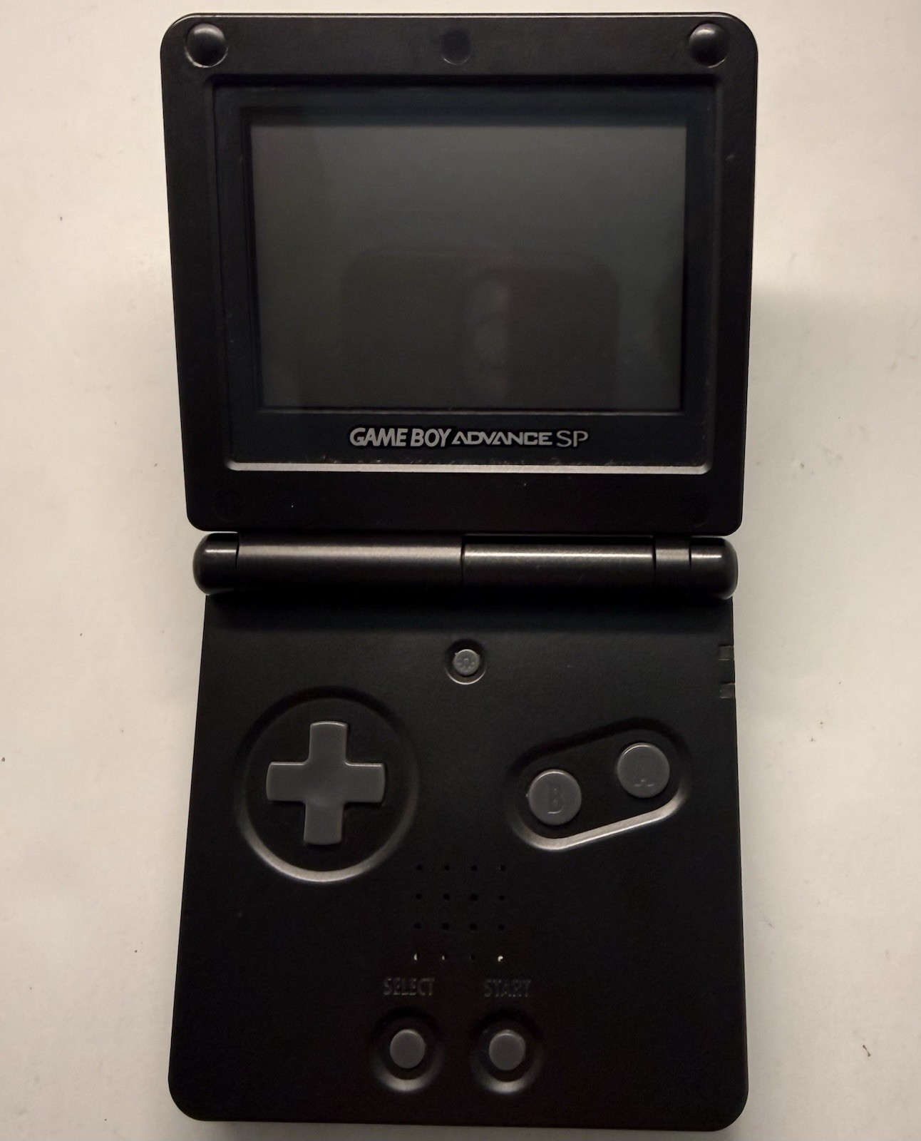 Nintendo Gameboy Advance SP Handheld System Onyx Black AGS-001 Excellent Shape