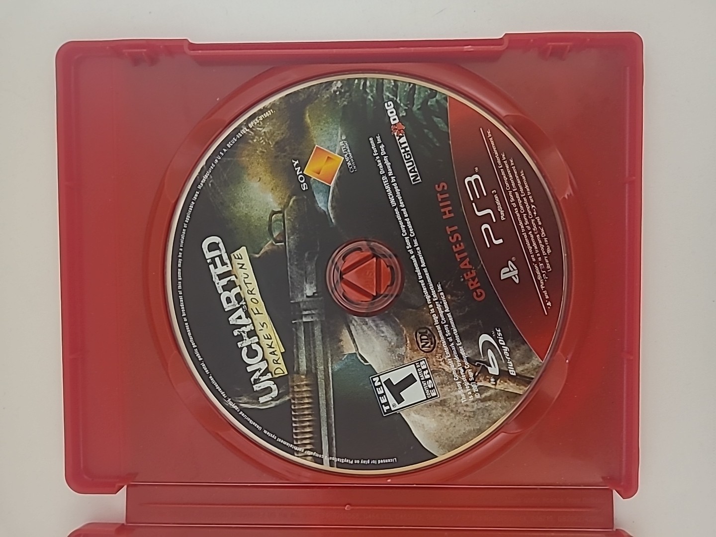 Uncharted: Drake’s Fortune (PlayStation 3, 2007) Tested Working!