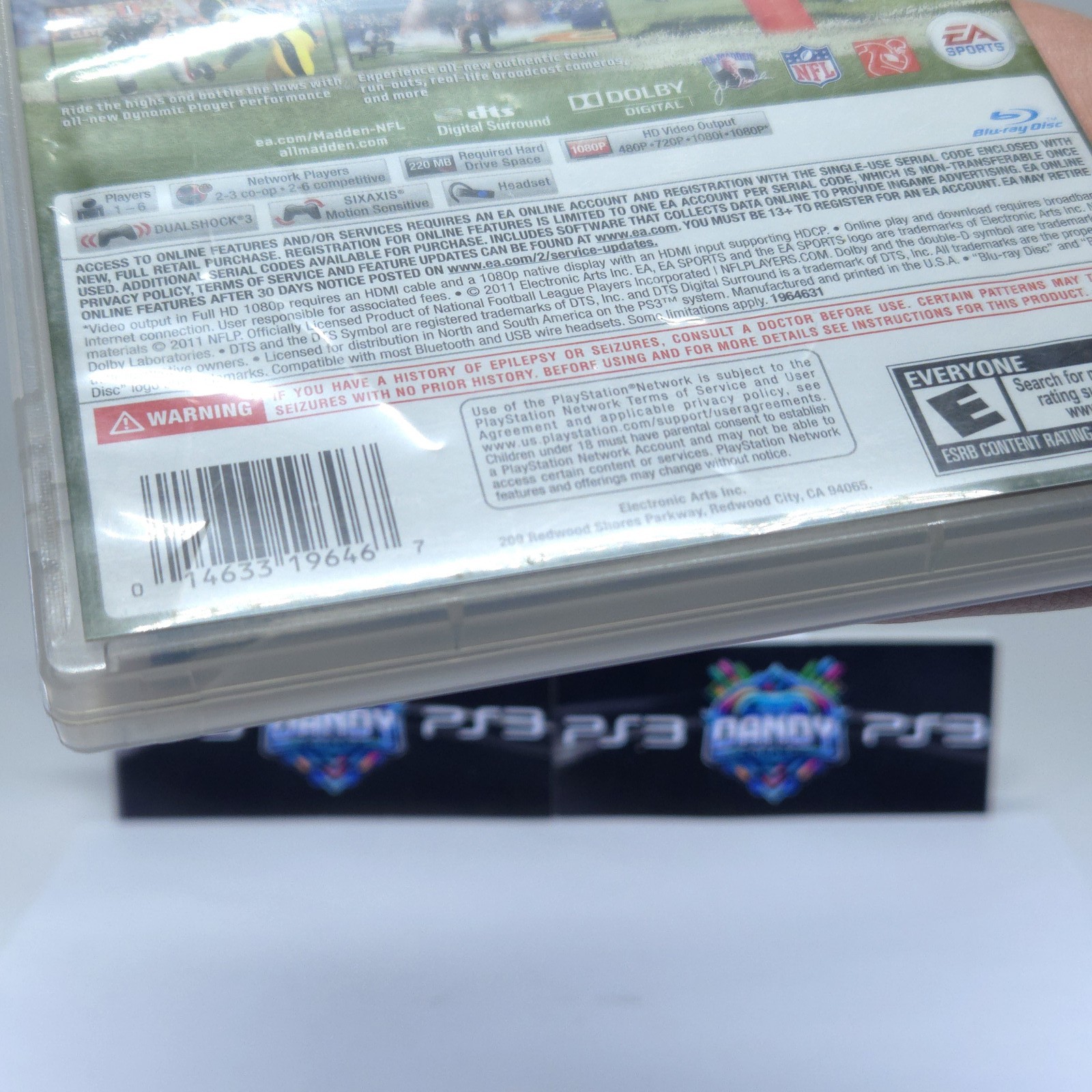Madden NFL 12 PS3 CIB W/ Manual – PlayStation 3