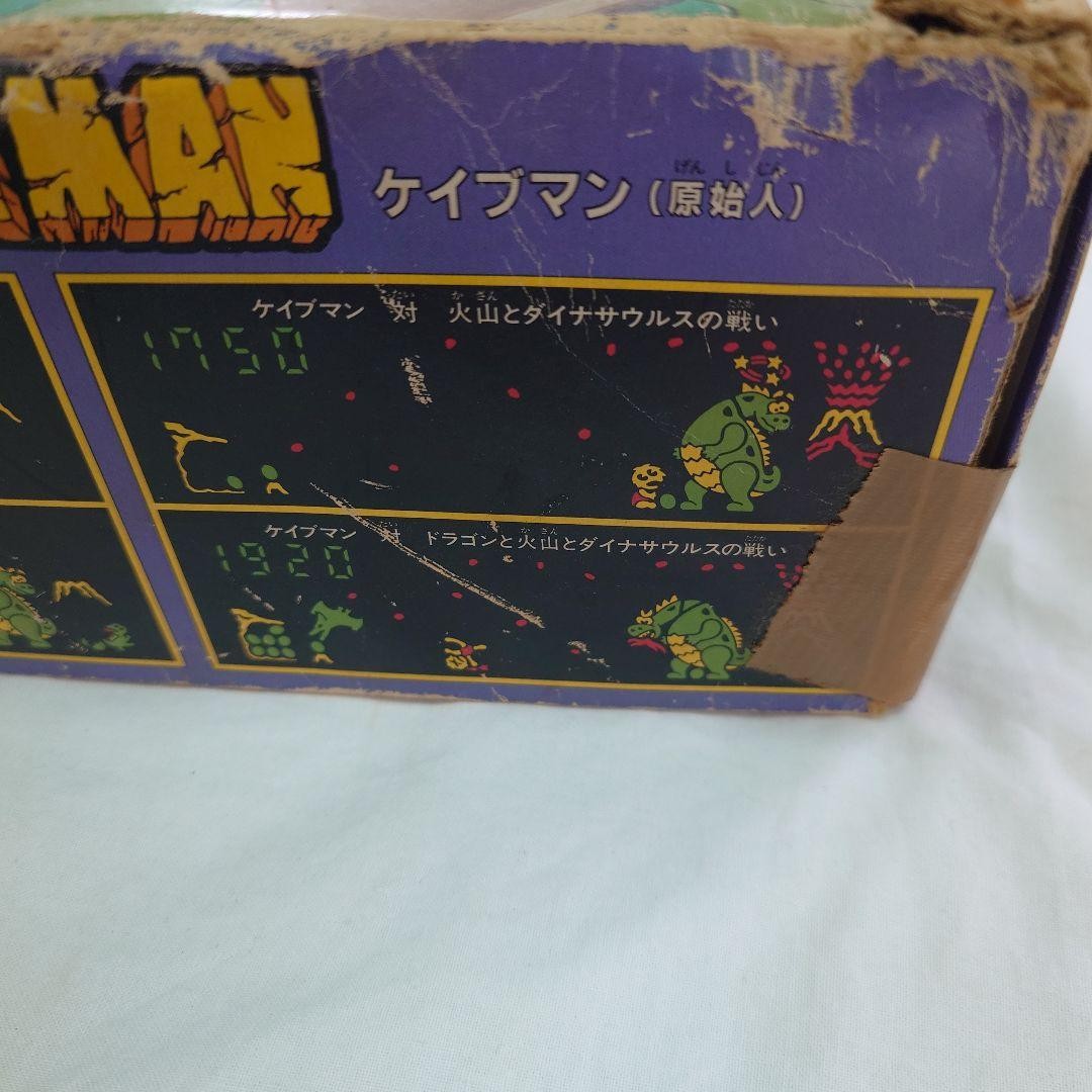 TOMY Caveman Vintage Handheld LSI Game Tested Working Boxed Japan