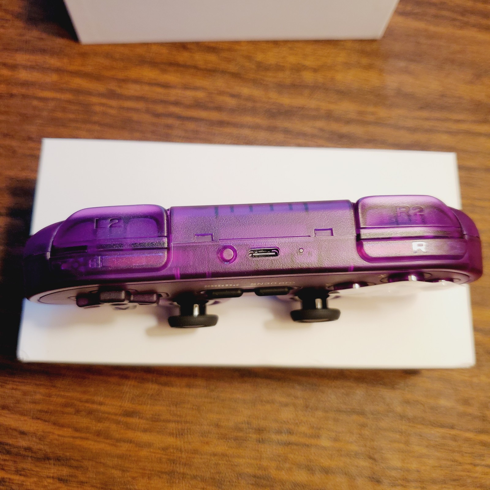 8BitDo SN30 Wireless Gamepad for Switch, Android, PC, Steam, Apple, Pi -PURPLE