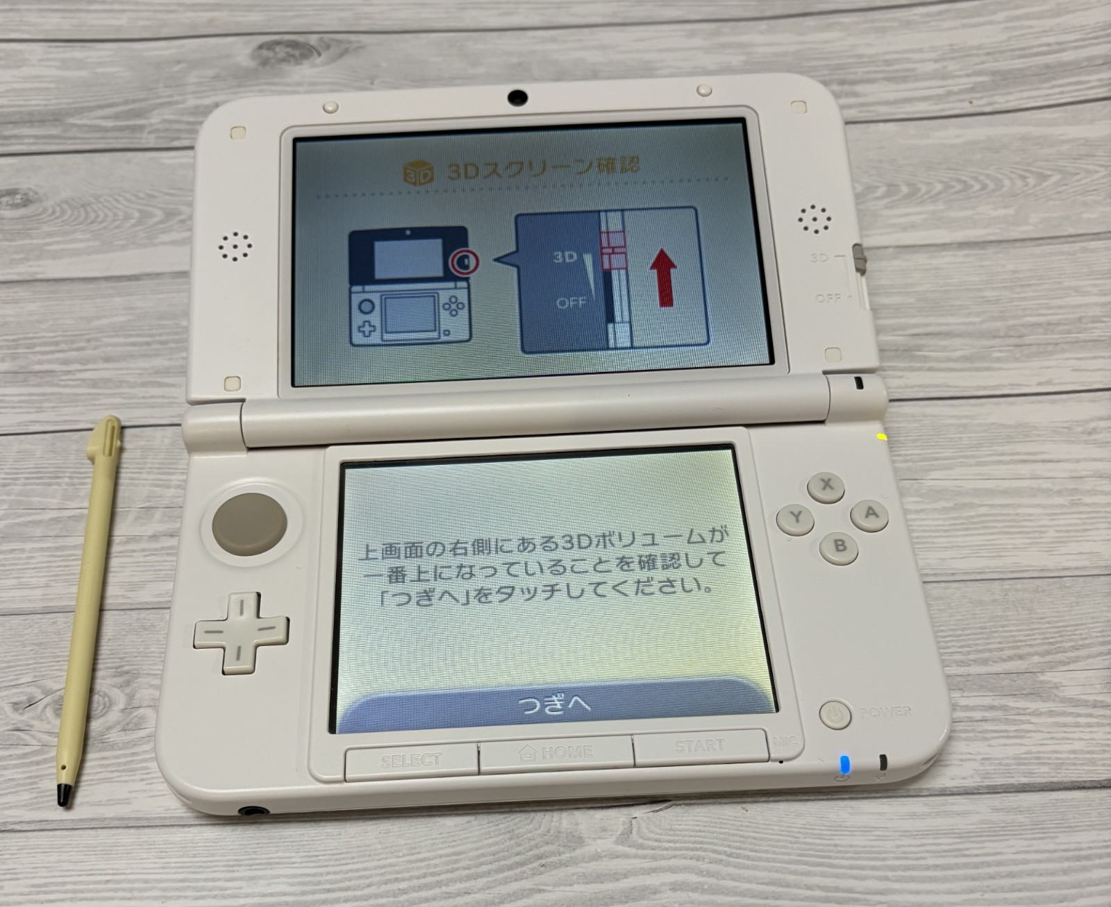 Nintendo 3DS XL LL White Tested Working Authentic Japan Japanese Only