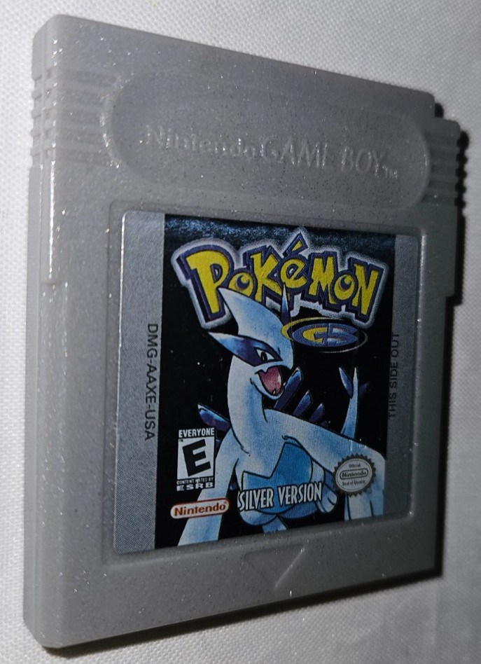 Pokemon Silver Cartridge Only Authentic Nintendo Game Boy New Battery USA Saves