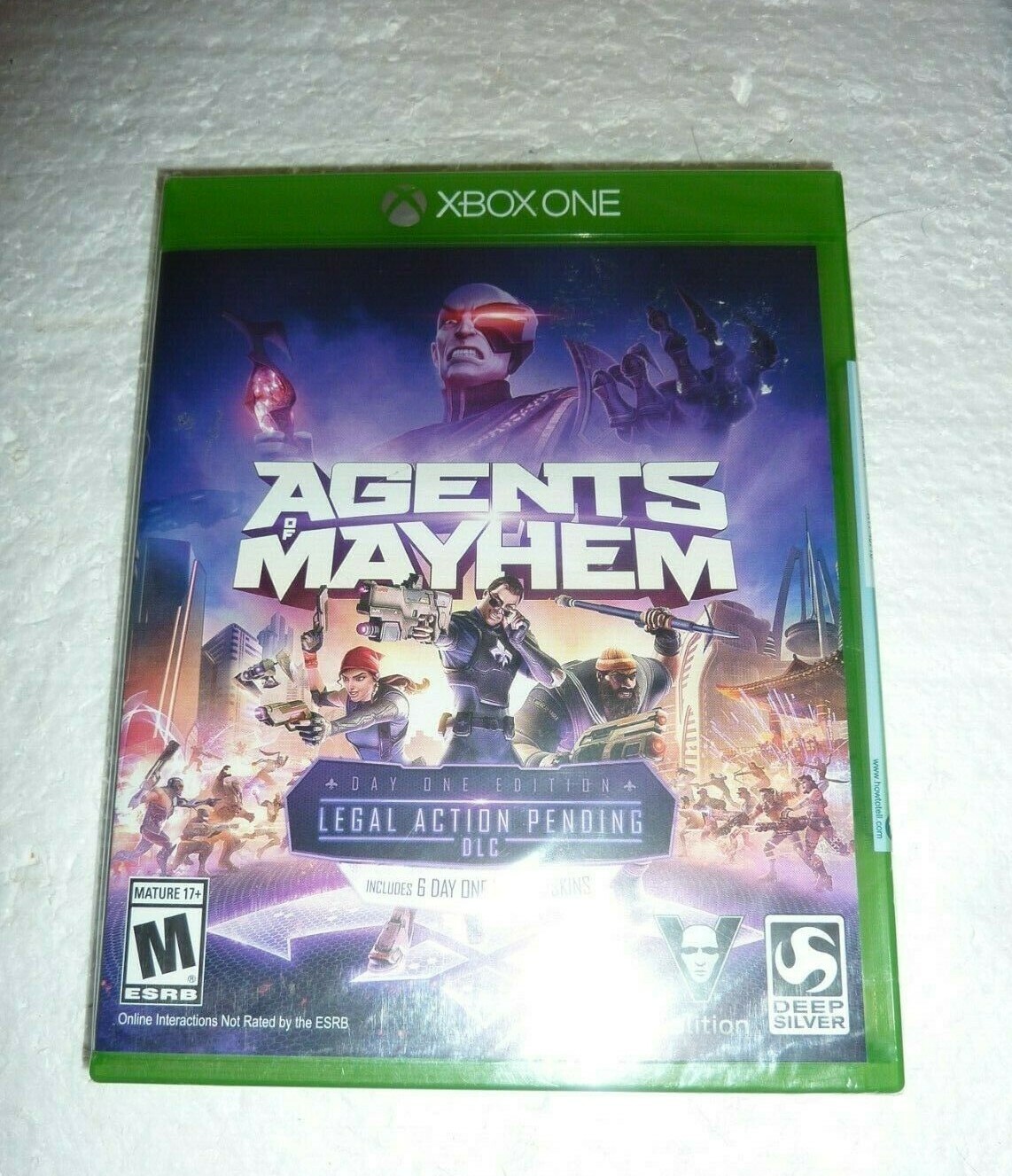 New Factory Sealed Agents of Mayhem Legal Action Pending Xbox One S-48