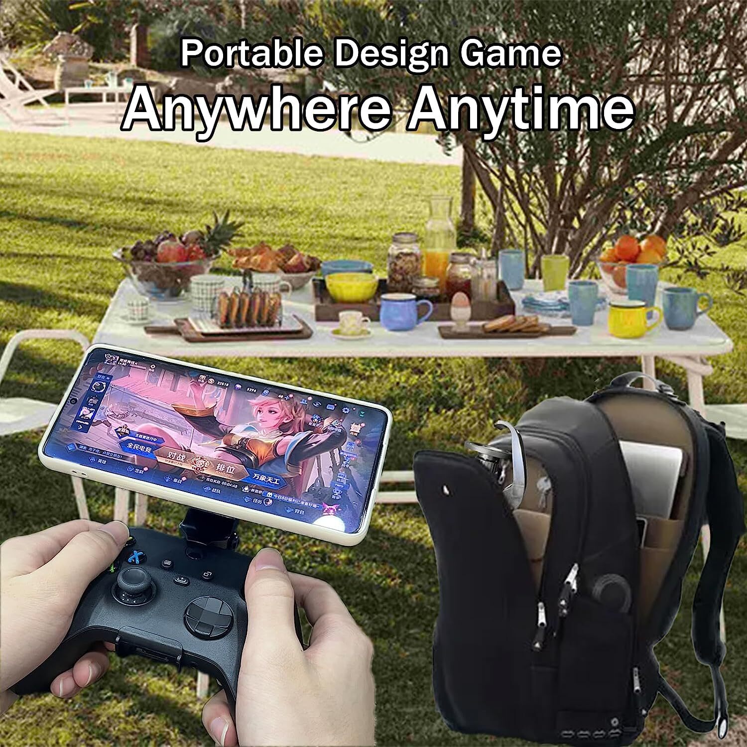 Controller Clip Magnetic Gaming Phone Holder for Xbox