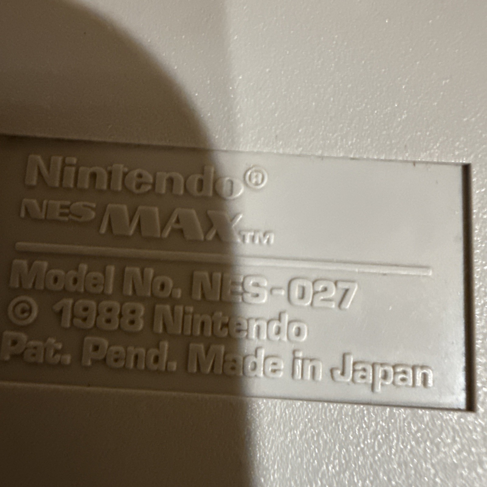 Nintendo NES Max NES-027 Controller Tested Working