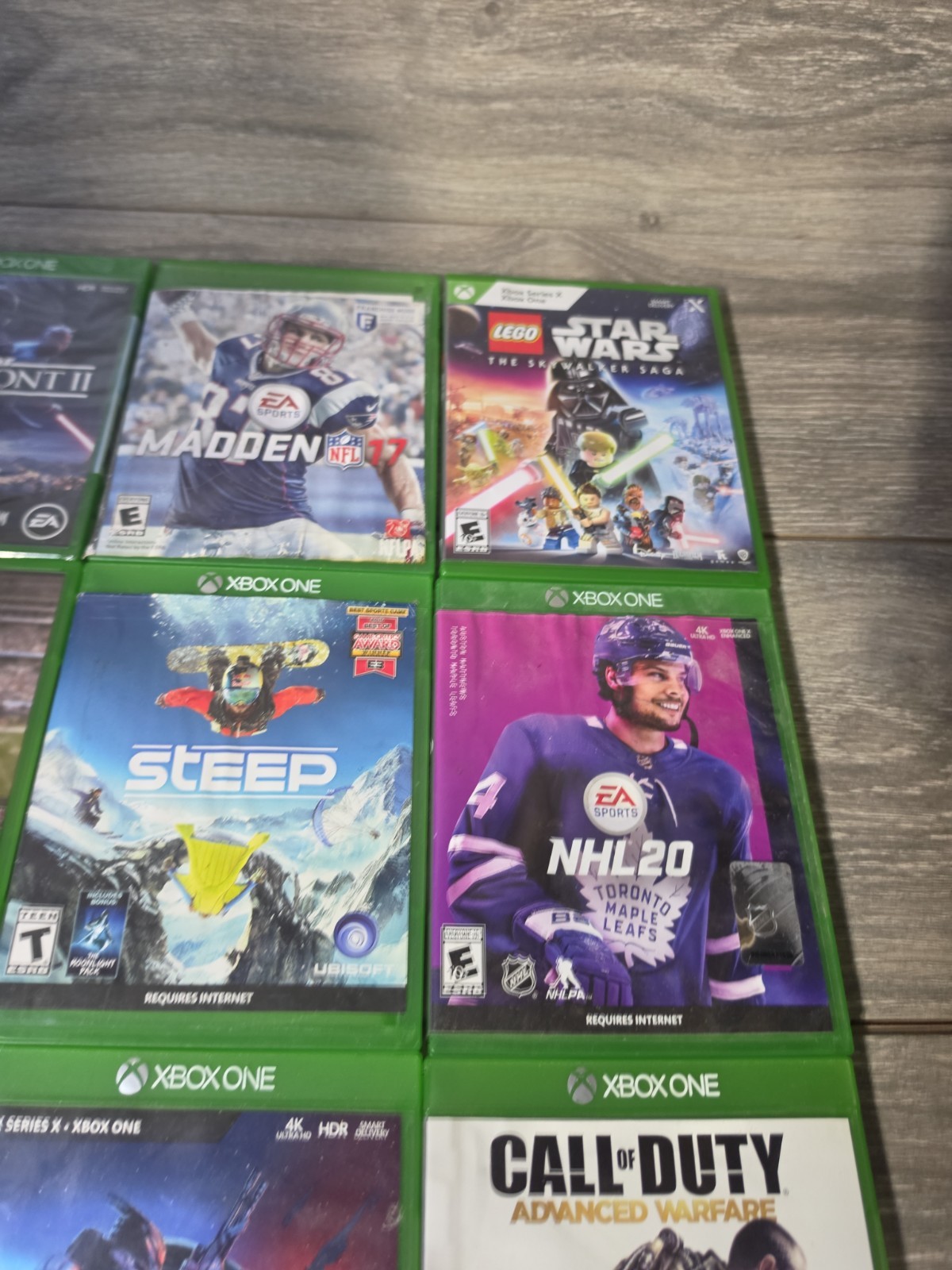 Lot Of 14 Miscellaneous Xbox One Games- Call Of Duty, NHL, Madden,Steep [Tested]