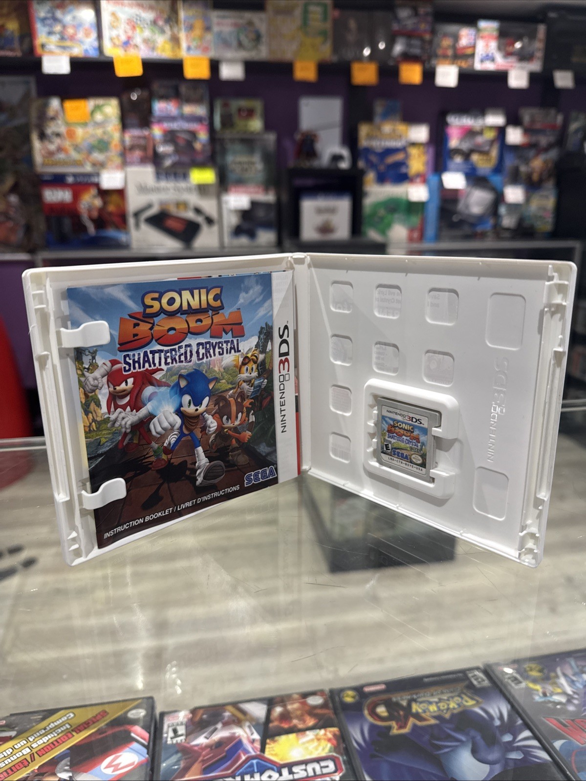 Sonic Boom : Shattered Crystal – Nintendo 3DS – CIB Complete Tested