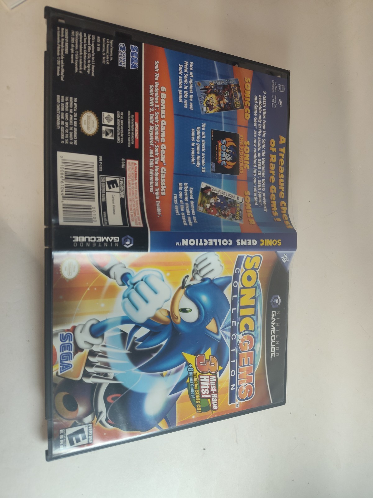 Sonic Gems Collection Nintendo GameCube Complete 100% CIB With Reg Card +