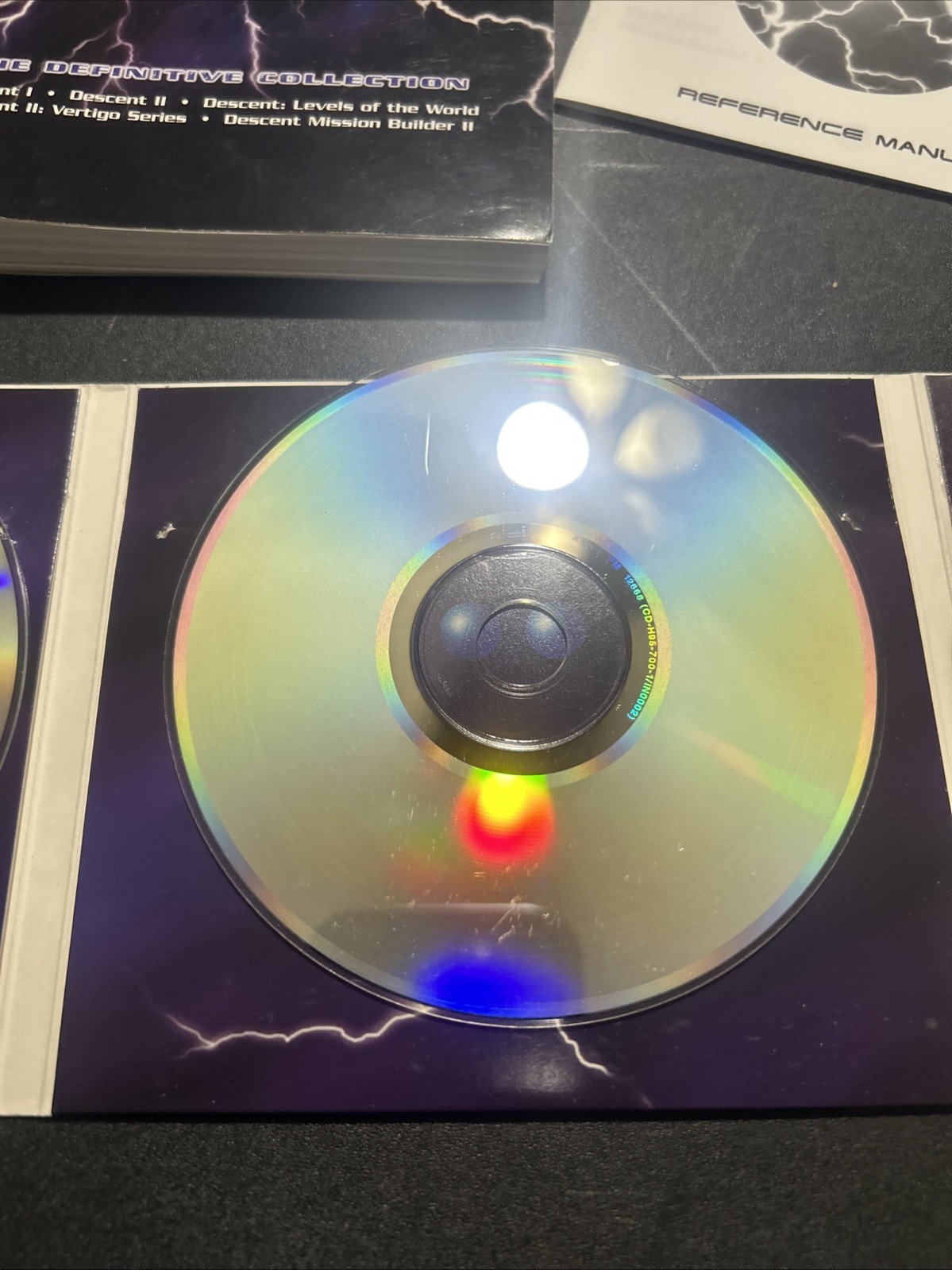 Descent I 1 & II 2: The Definitive Collection (Windows PC 1997) W/Manual 3-Disc
