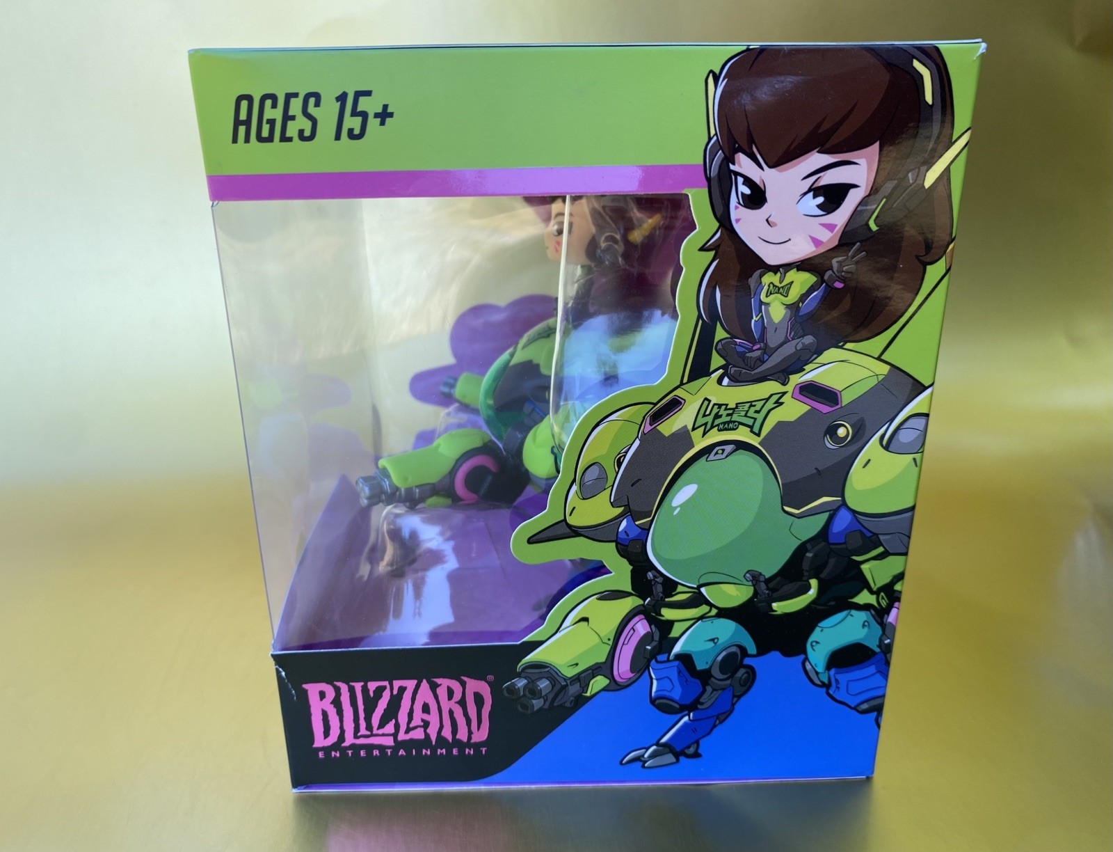 Overwatch D.Va Nano Cola with Meka Figure Cute But Deadly Colossal SDCC 2019 New
