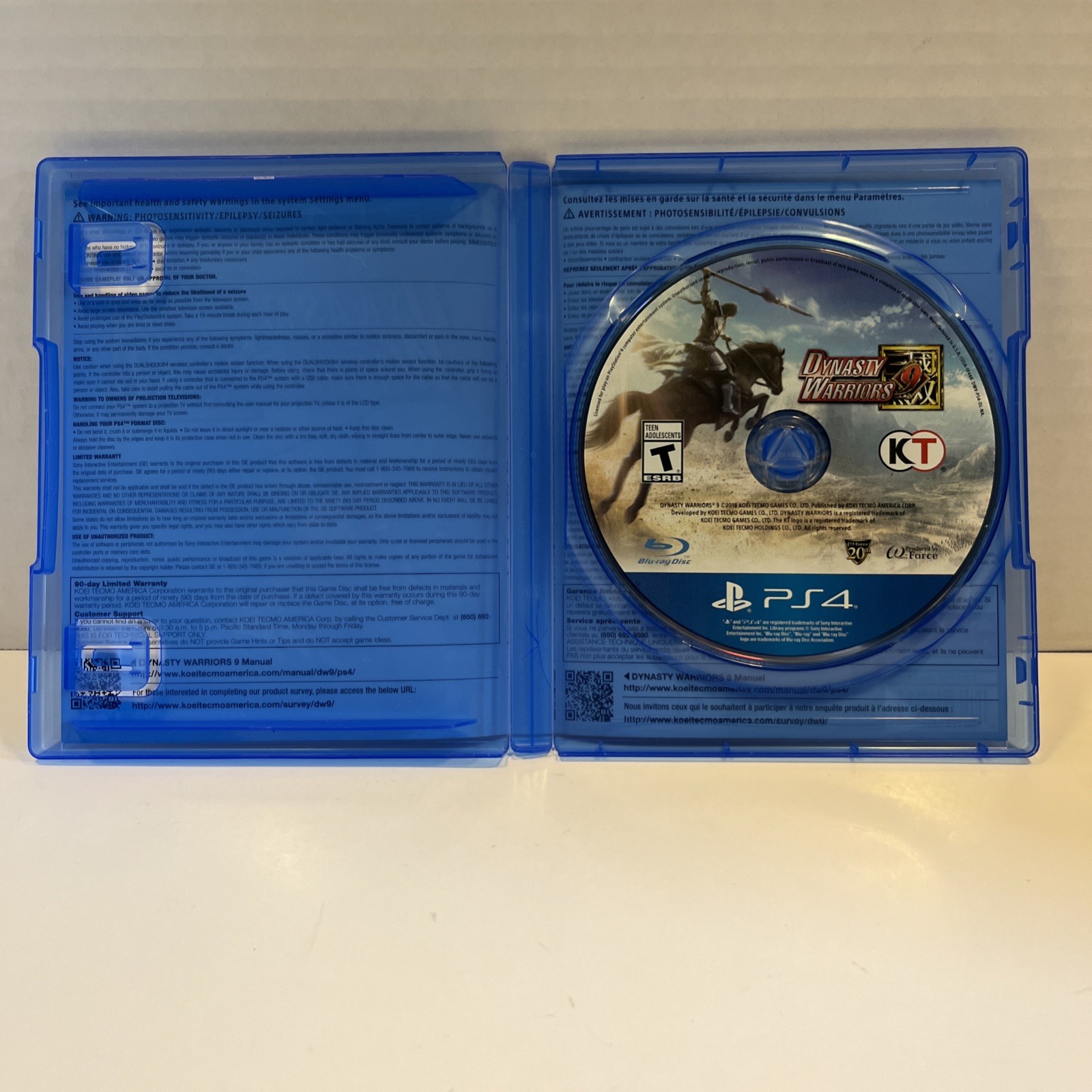 Dynasty Warriors 9 (Sony PlayStation 4, 2018)