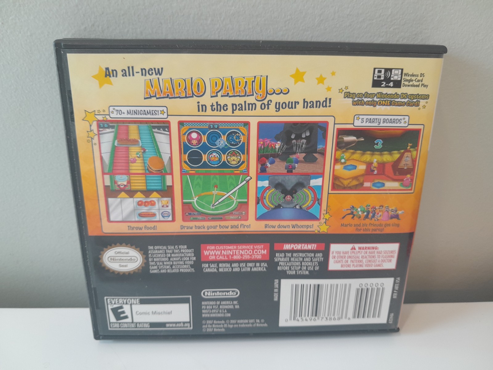 Nintendo DS & 3DS Case Only Lot Of 8: Mario Luigi Yoshi *No Games