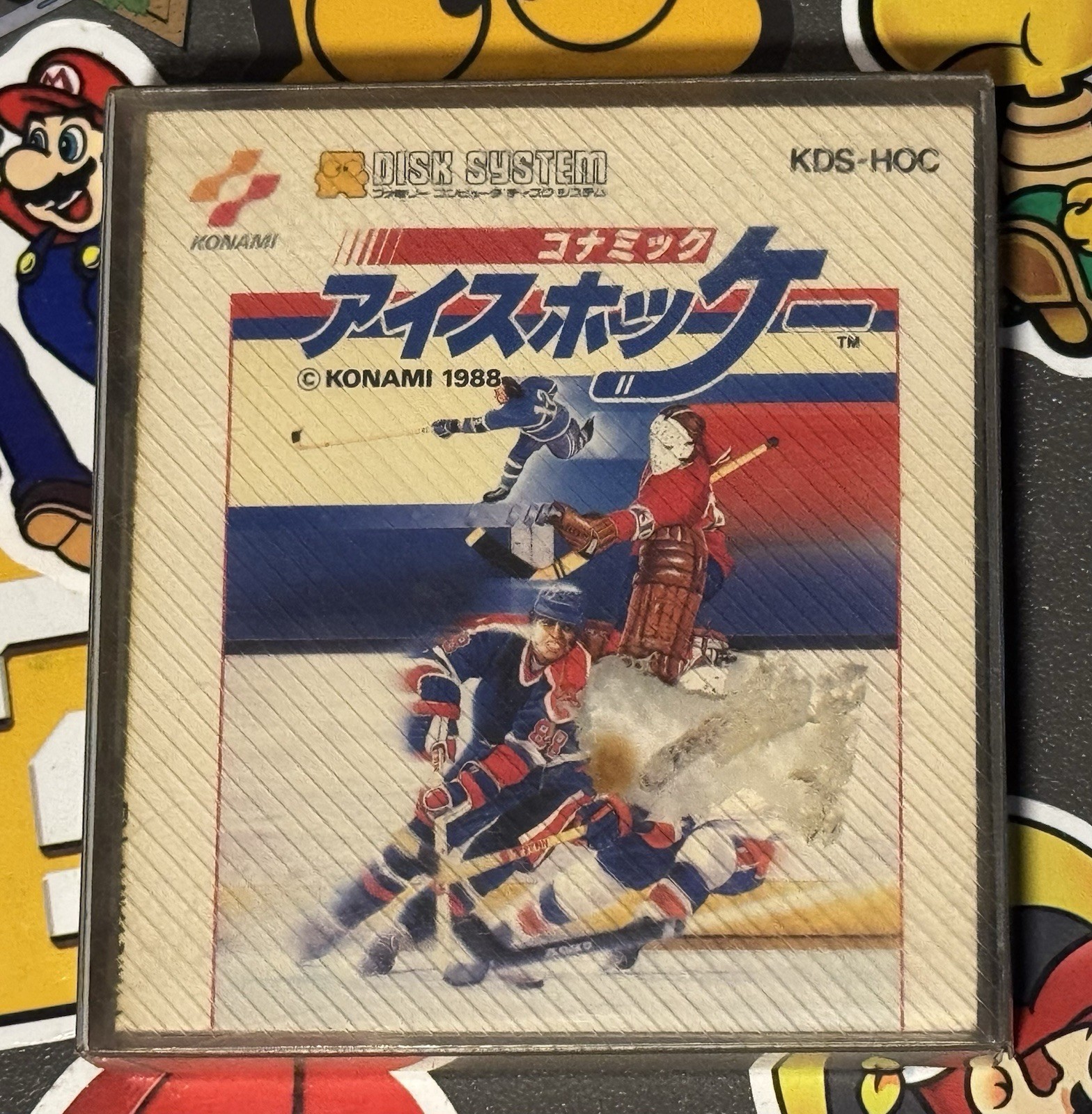 Blades Of Steel Konamic Ice Hockey Nintendo Famicom Disk System Japan US Seller