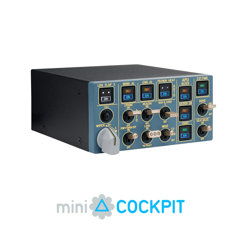 MiniCockpit Mini FCU + EFIS + OVHD Bundle – New in Box