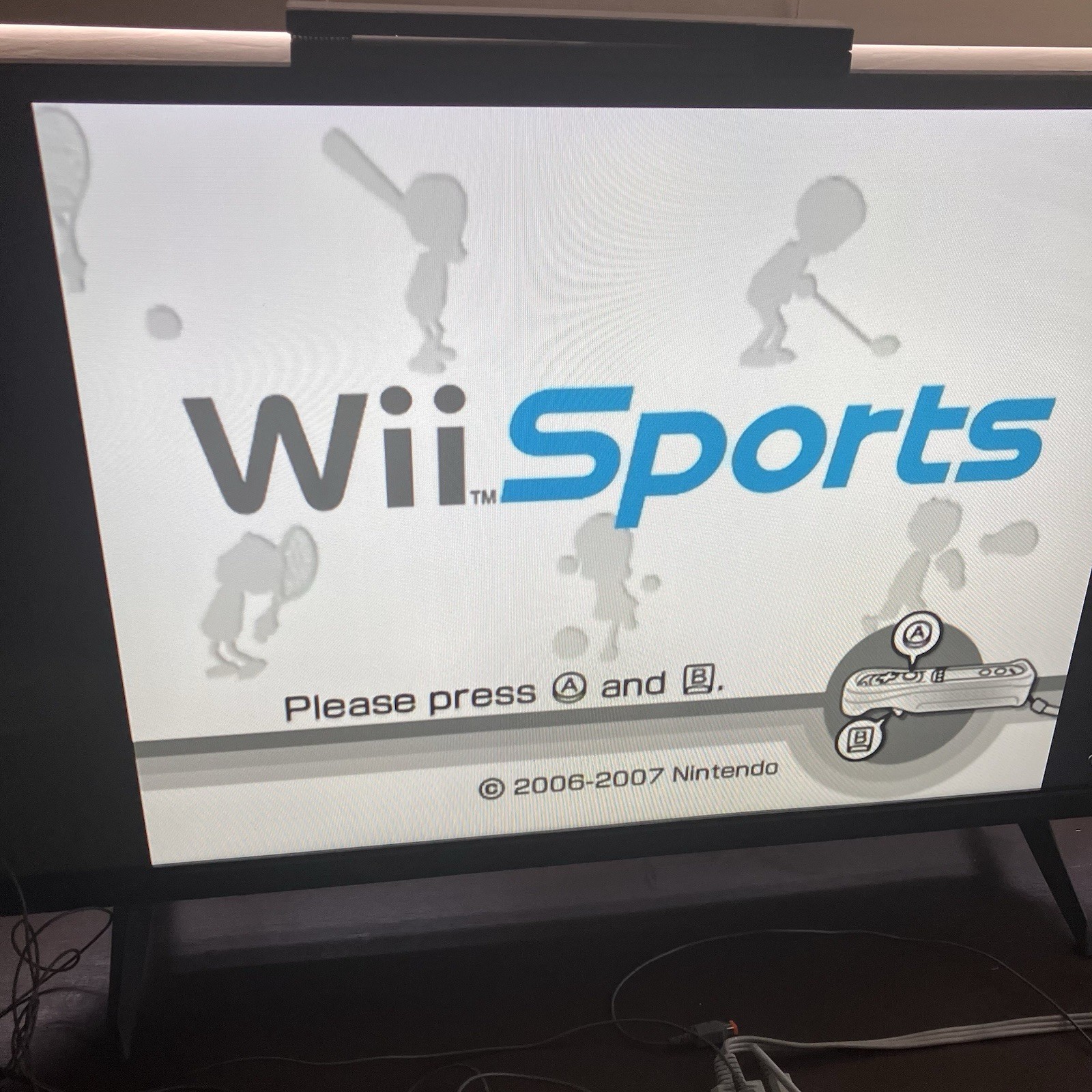 Nintendo Wii Sports Video Game 2006 Tested Working Original Case and Manual
