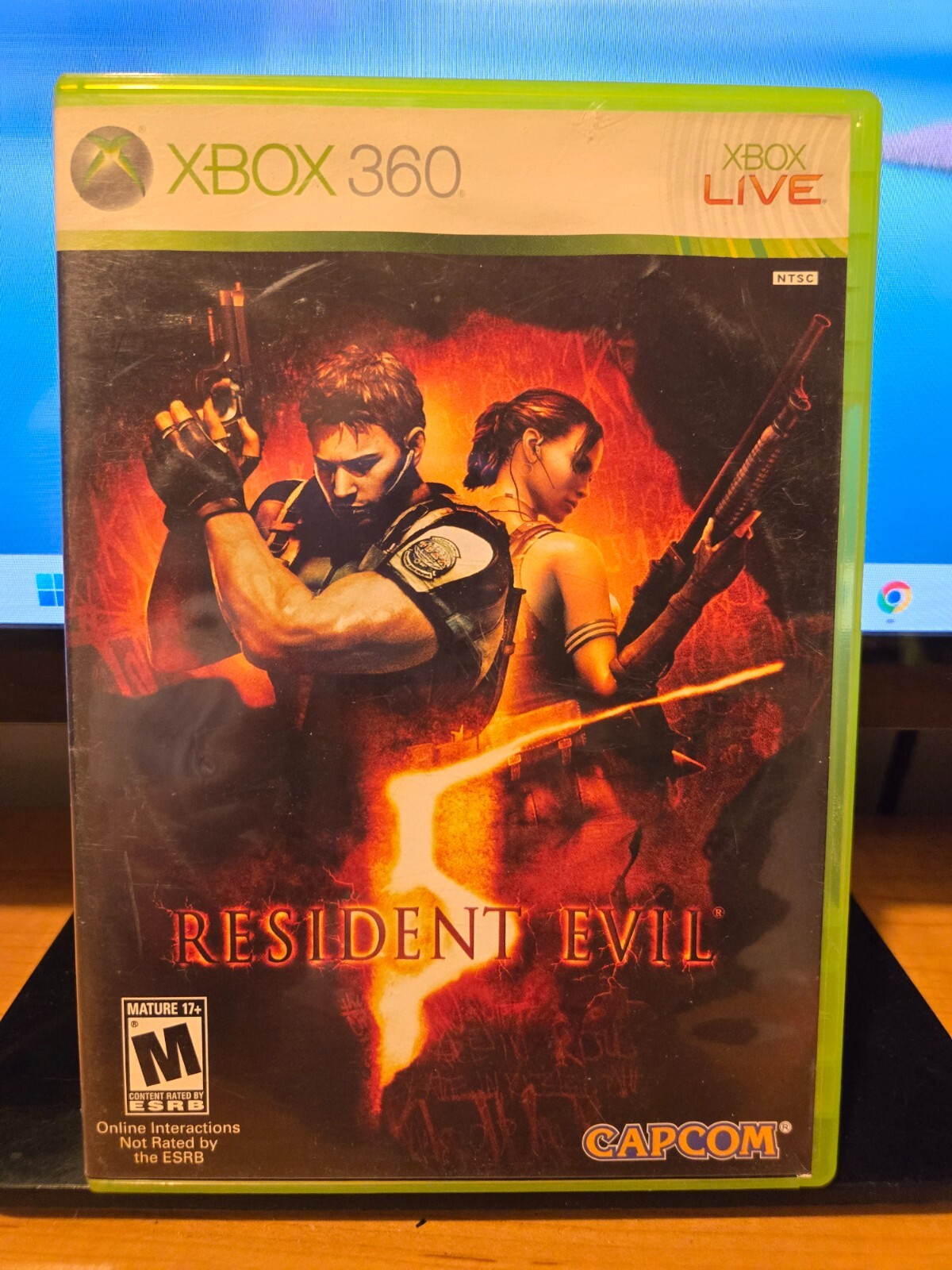Resident Evil 5 & 6 (Microsoft Xbox 360 Lot) Capcom, Complete