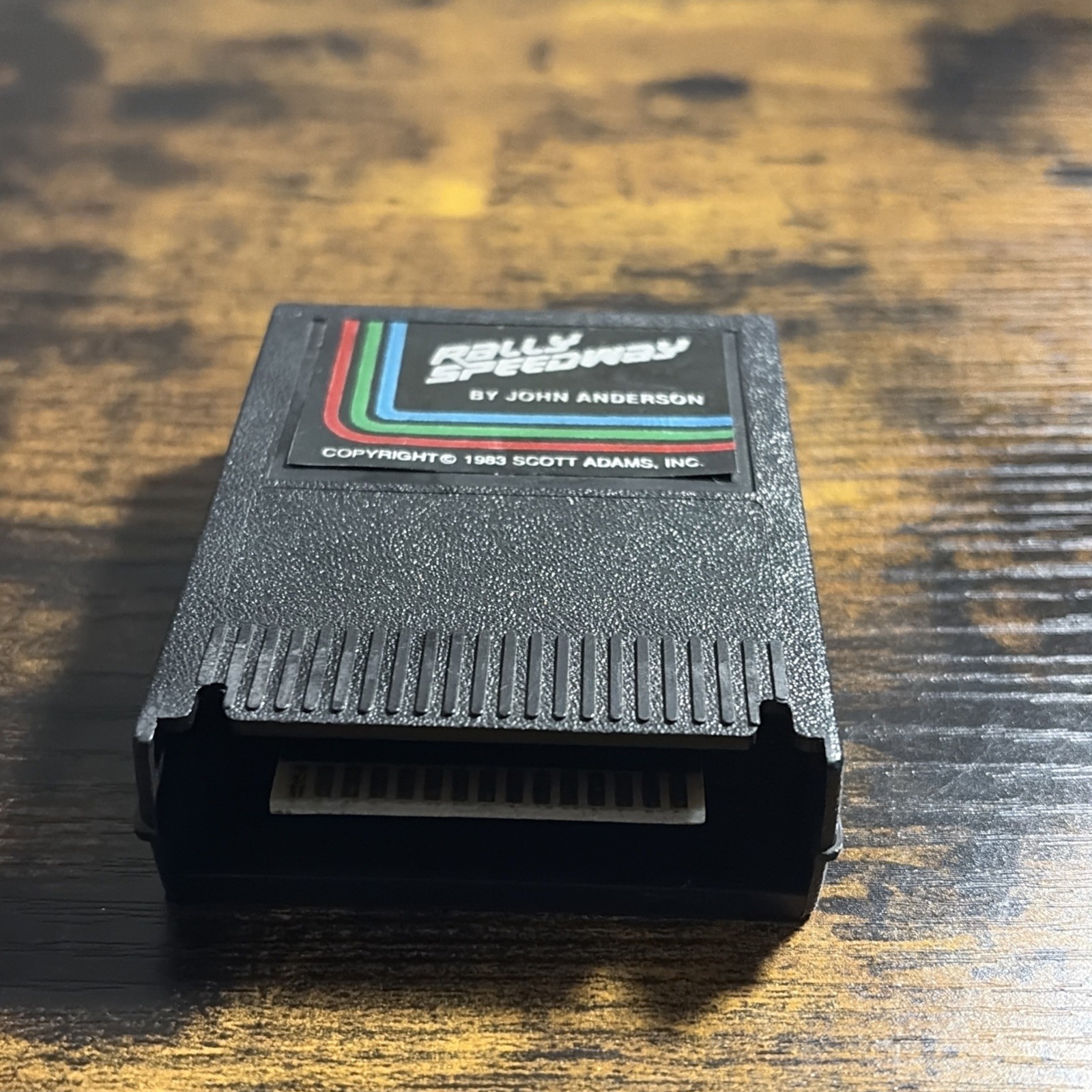 Rally Speedway (Atari 400 800) Cartridge Computer Scott Adams