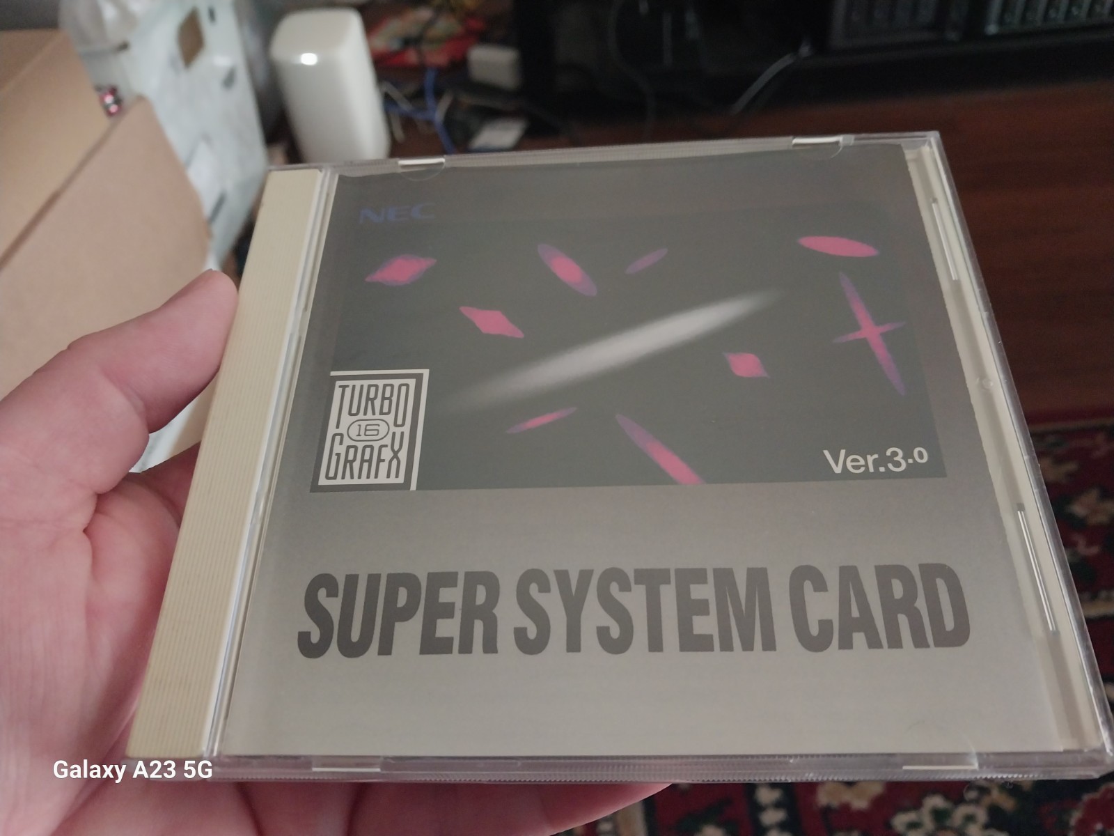 TurboGrafx 16 Super System Card 3.0 US Version NEC