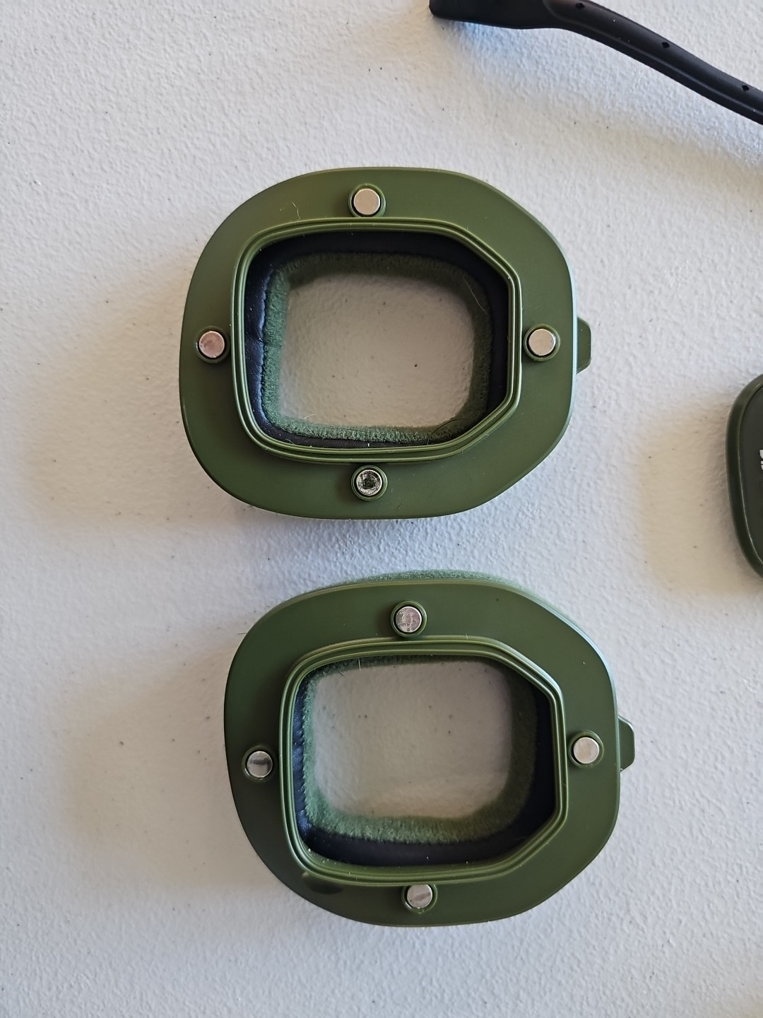 Astro A40 TR Mod Kit | Green |Noise-Canceling Mic Cushions Speaker Tags Headband